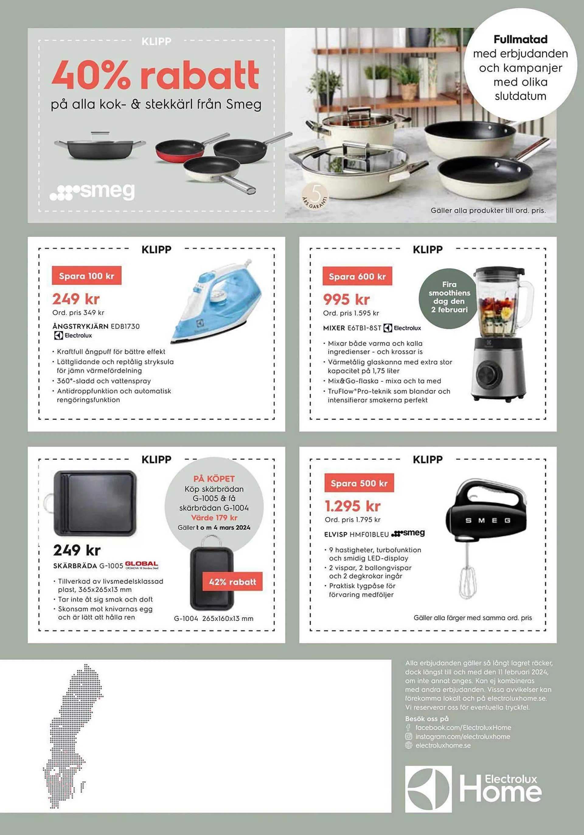 Electrolux Home reklamblad från 28 januari till 11 februari 2024 - Reklamblad sidor 12