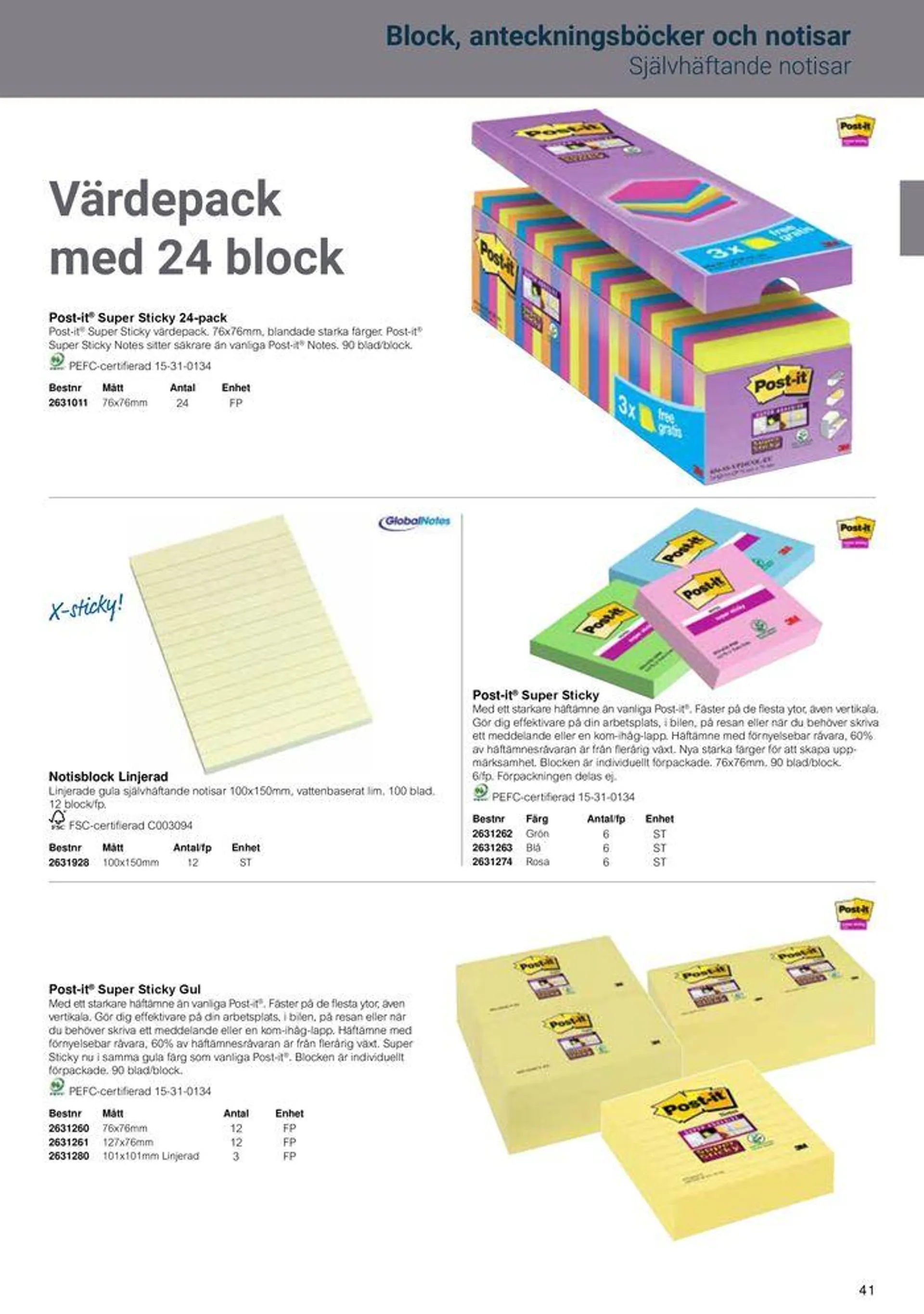 Office Depot - Kontorskatalog 2024 från 6 maj till 31 december 2024 - Reklamblad sidor 43