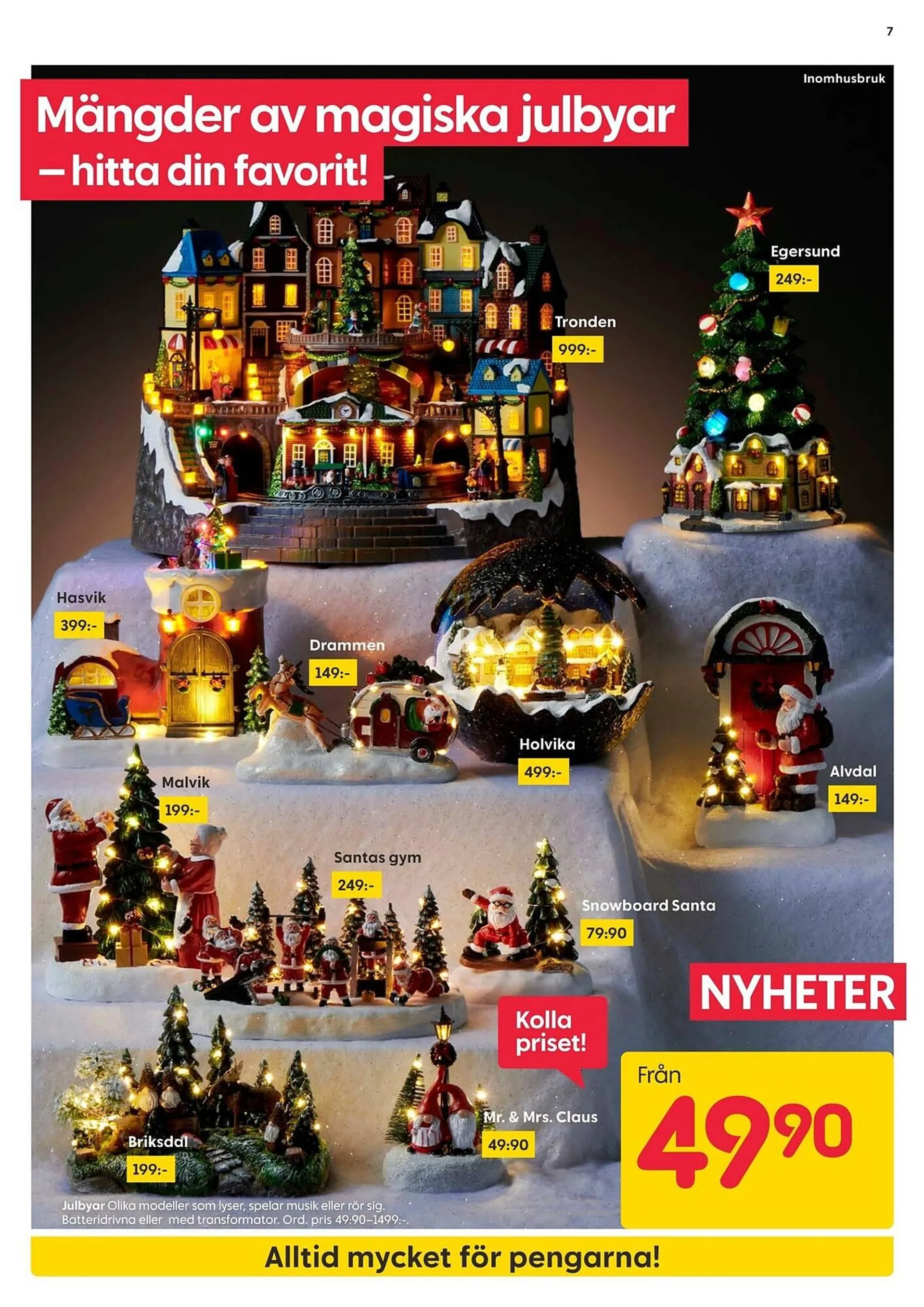 Rusta reklamblad från 21 oktober till 27 oktober 2024 - Reklamblad sidor 7