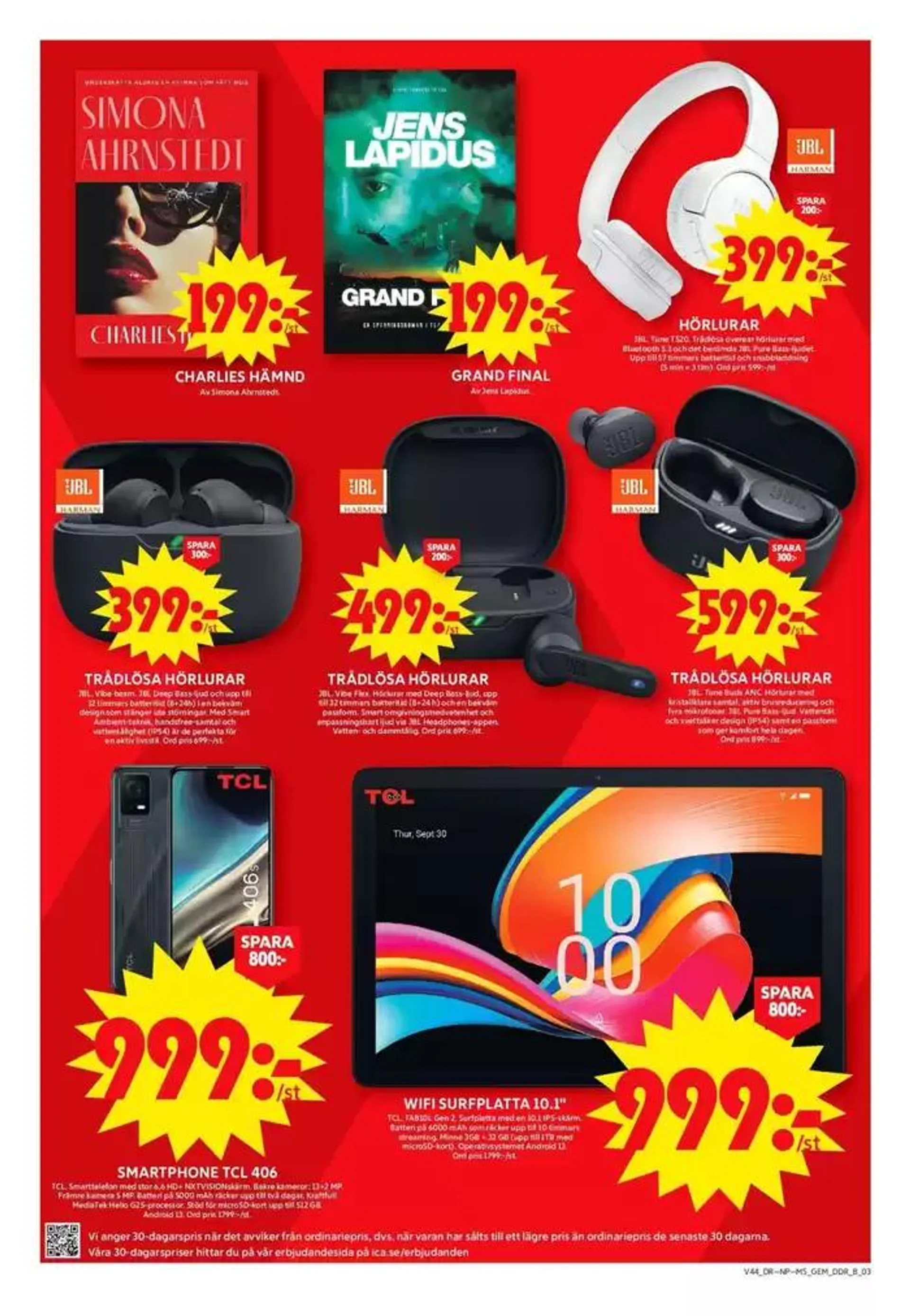 Aktuella specialerbjudanden från 27 oktober till 10 november 2024 - Reklamblad sidor 3