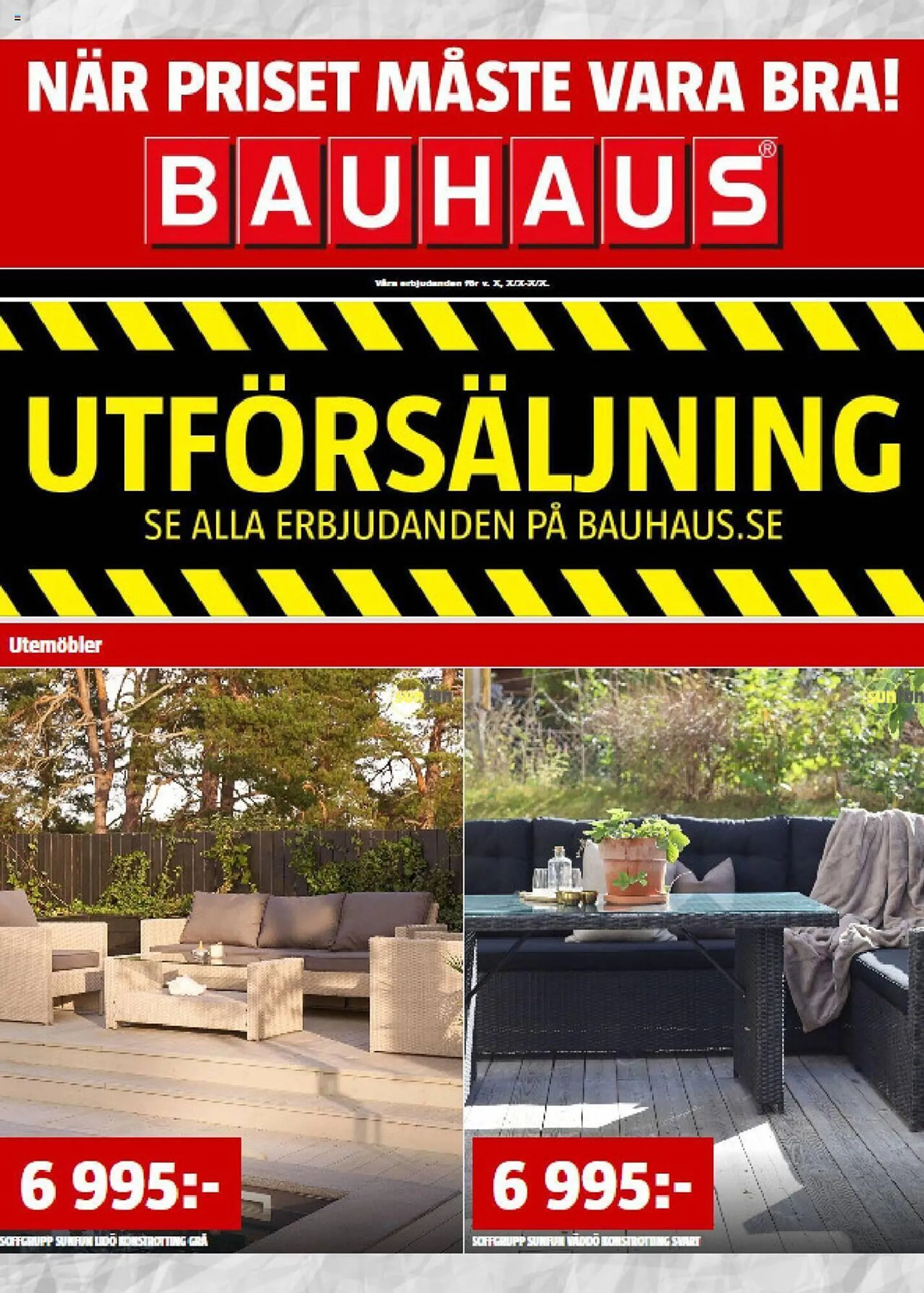 Bauhaus reklamblad - 1