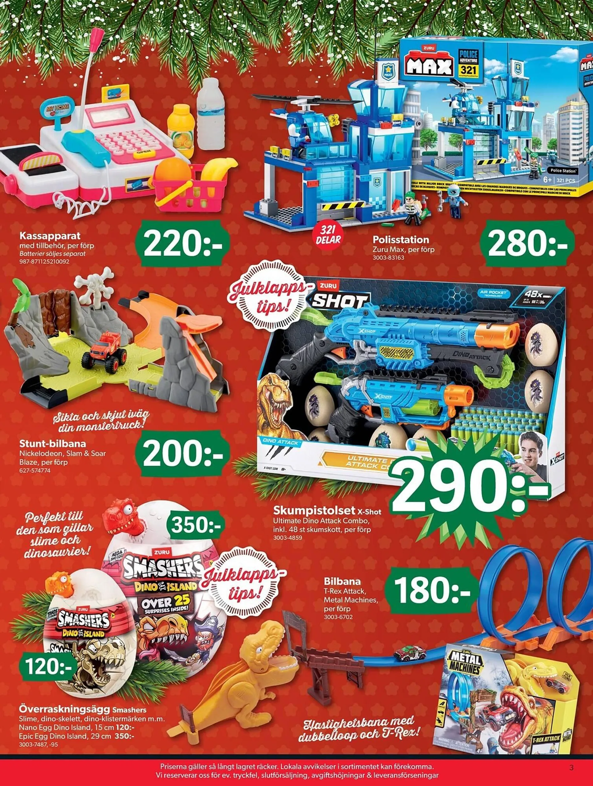 DollarStore reklamblad från 2 december till 2 januari 2025 - Reklamblad sidor 3