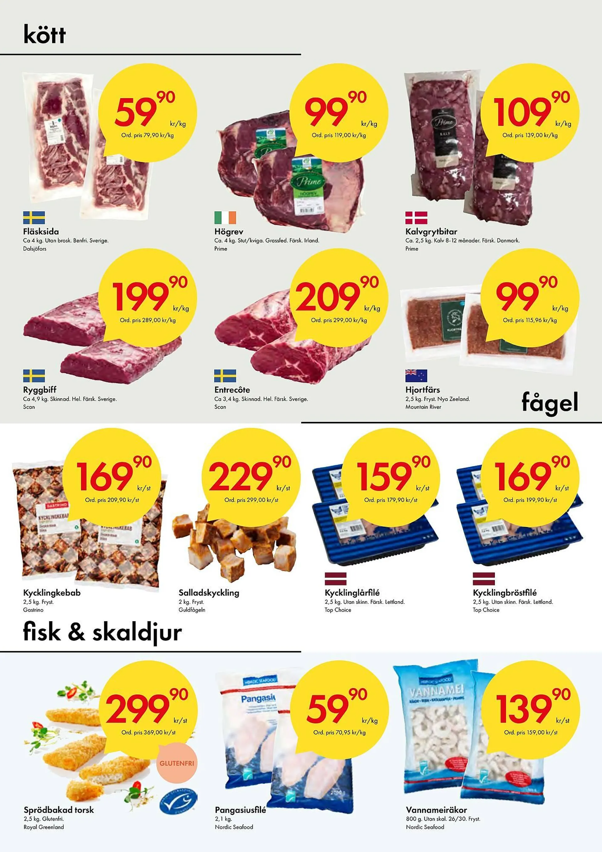 Snabbgross reklamblad från 23 september till 6 oktober 2024 - Reklamblad sidor 2