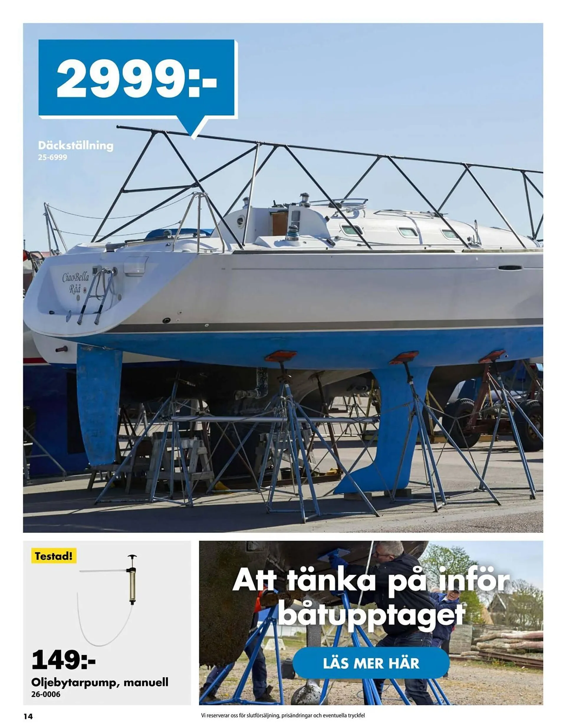 Biltema reklamblad från 24 september till 20 oktober 2024 - Reklamblad sidor 14