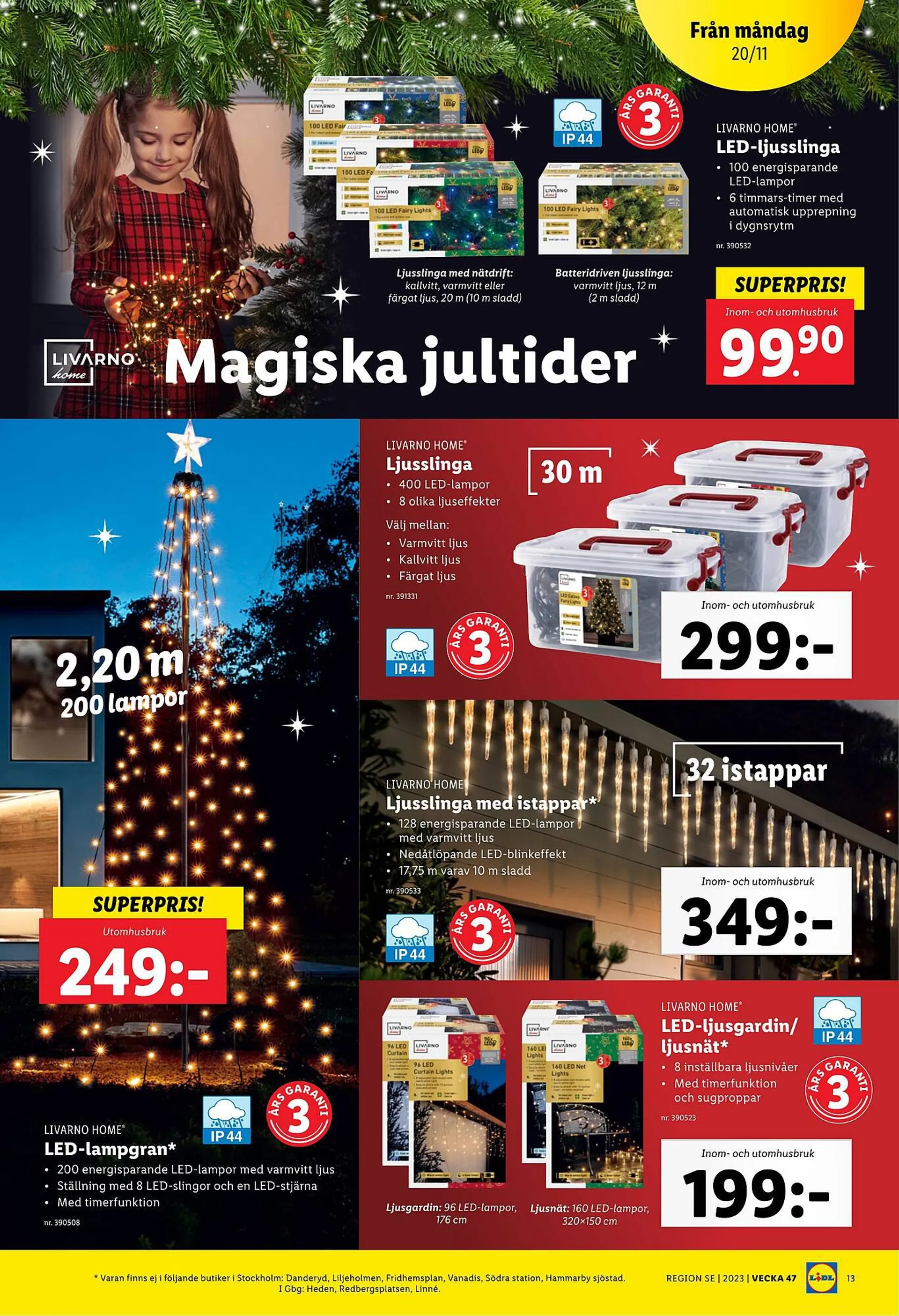 Lidl reklamblad från 20 november till 26 november 2023 - Reklamblad sidor 15