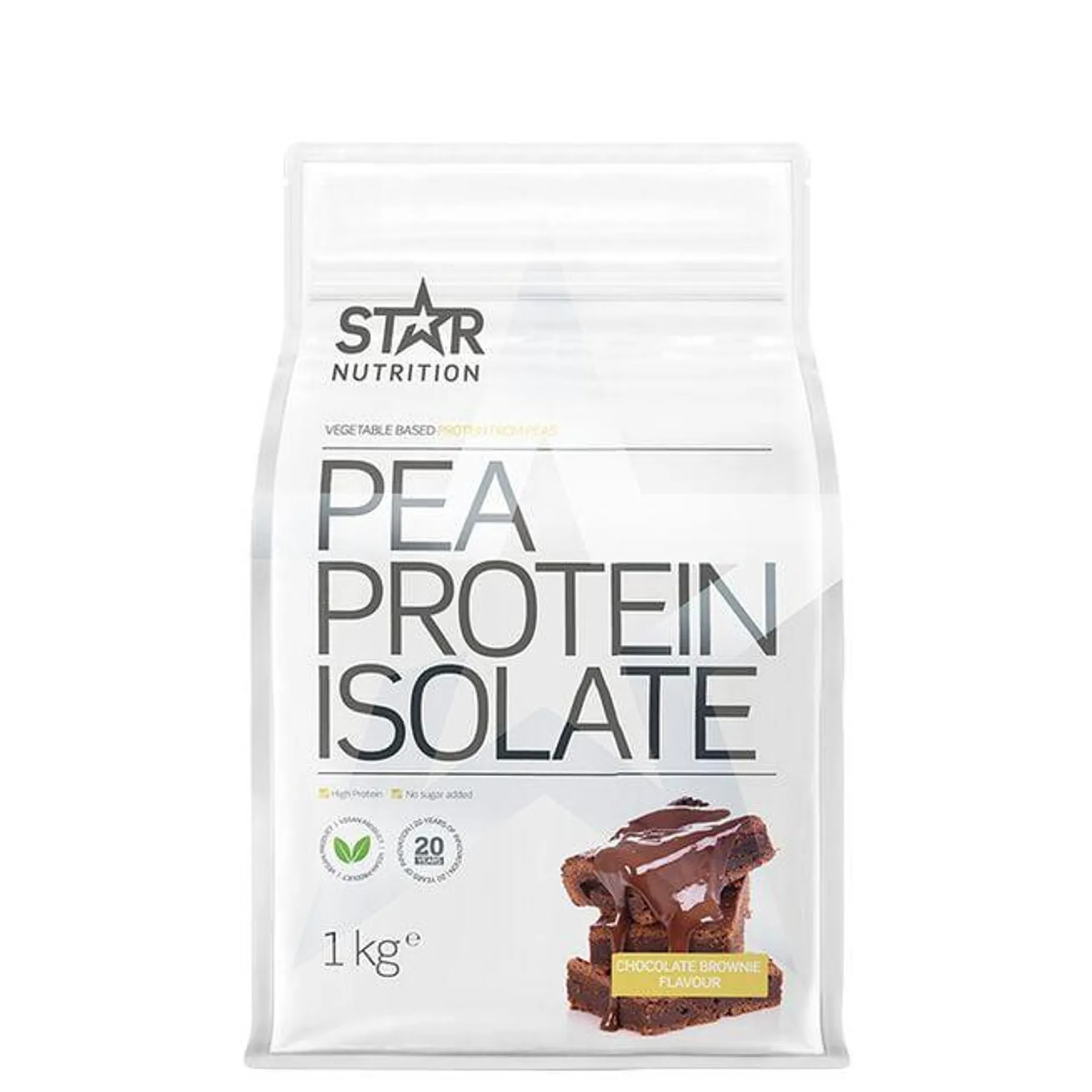 Pea Protein Isolate, 1 kg Chocolate brownie