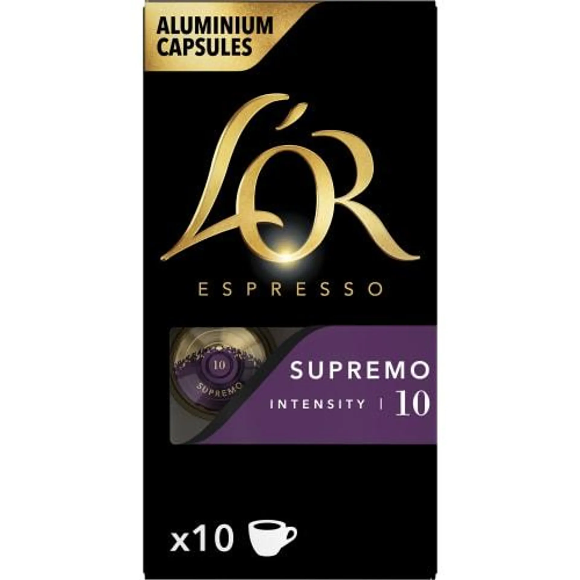 Supremo 10 Kaffekapslar