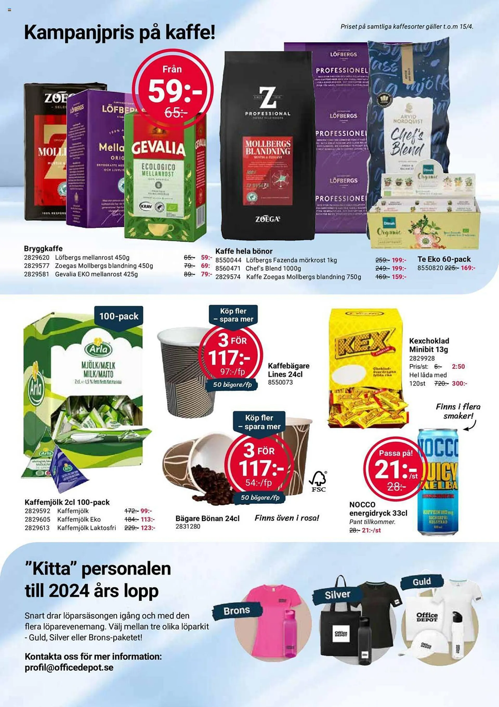 Office Depot reklamblad från 1 april till 30 april 2024 - Reklamblad sidor 2