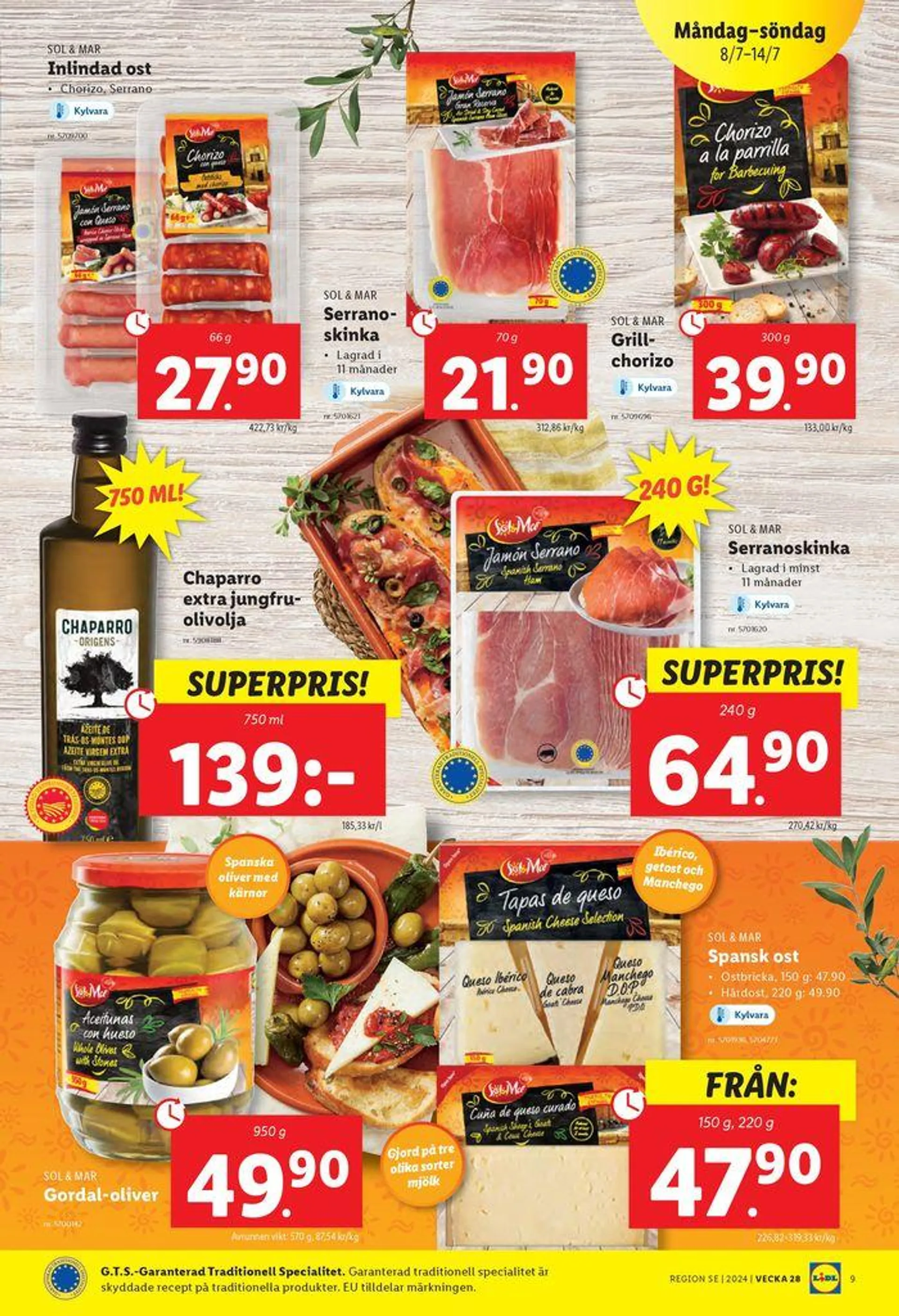 Fantastiskt erbjudande för alla kunder från 8 juli till 9 juni 2024 - Reklamblad sidor 11