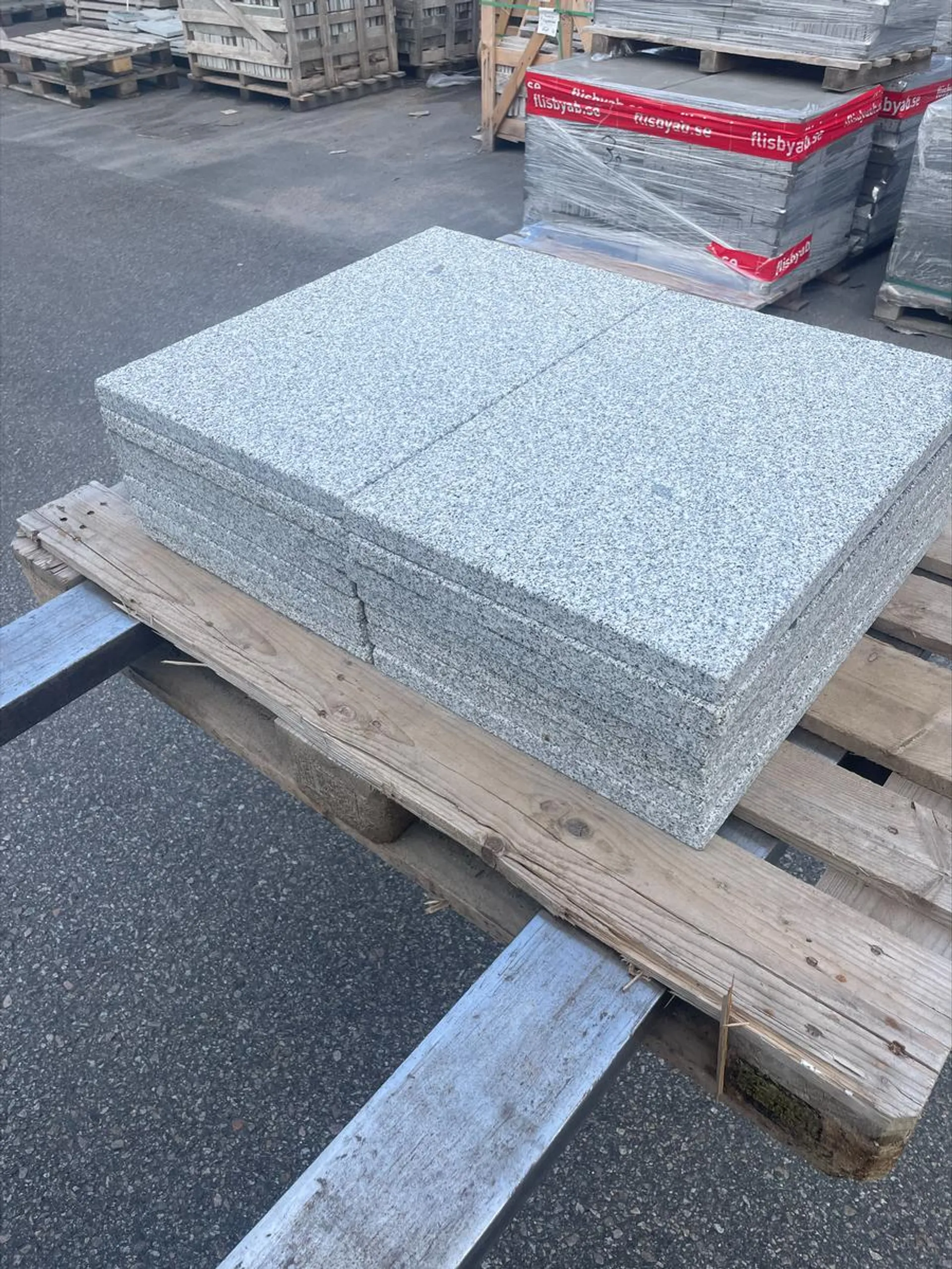 Parti granit grå 60x40x3 cm turkiet - 42,72 kvm