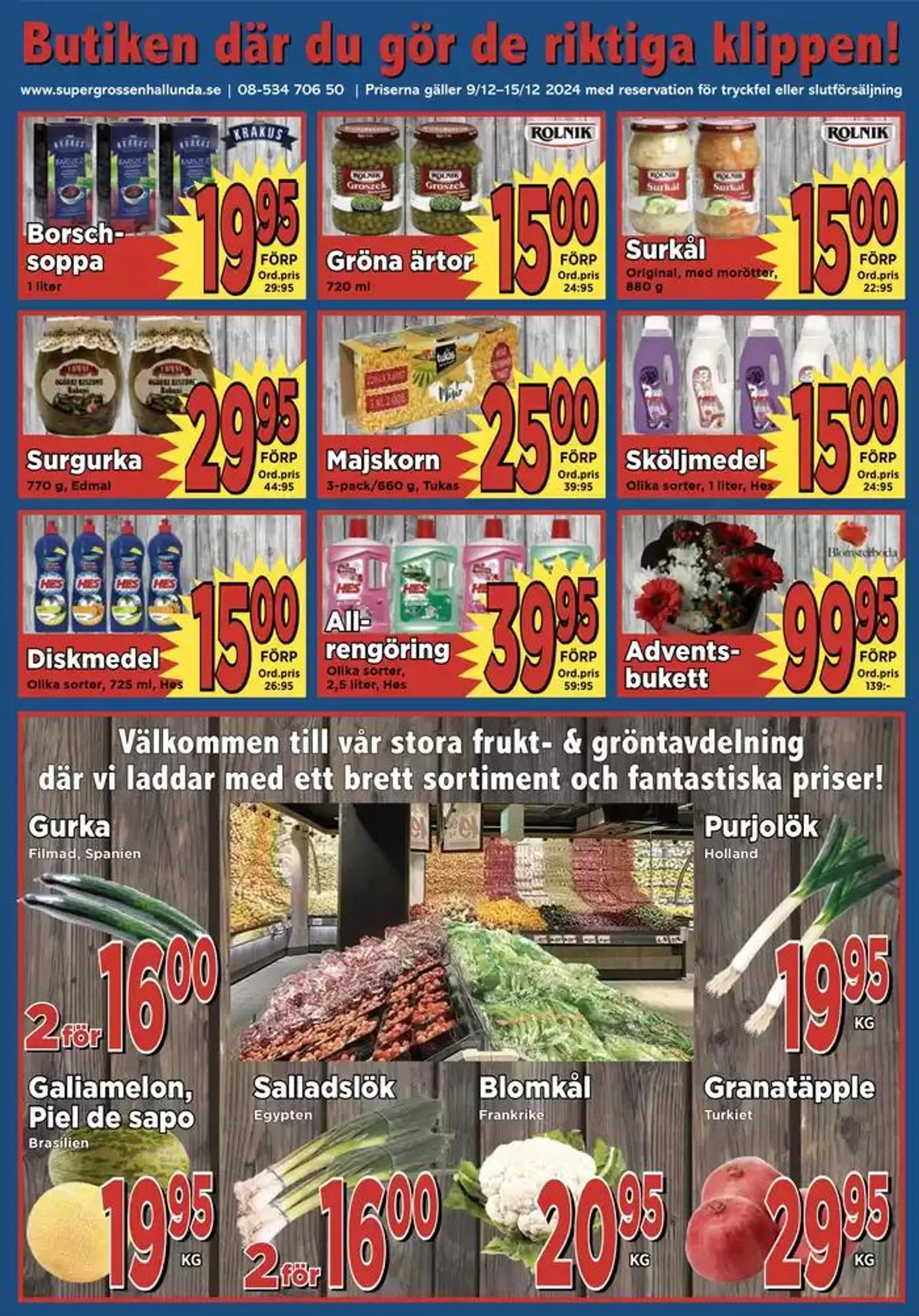 Veckans erbjudande! från 10 december till 24 december 2024 - Reklamblad sidor 4