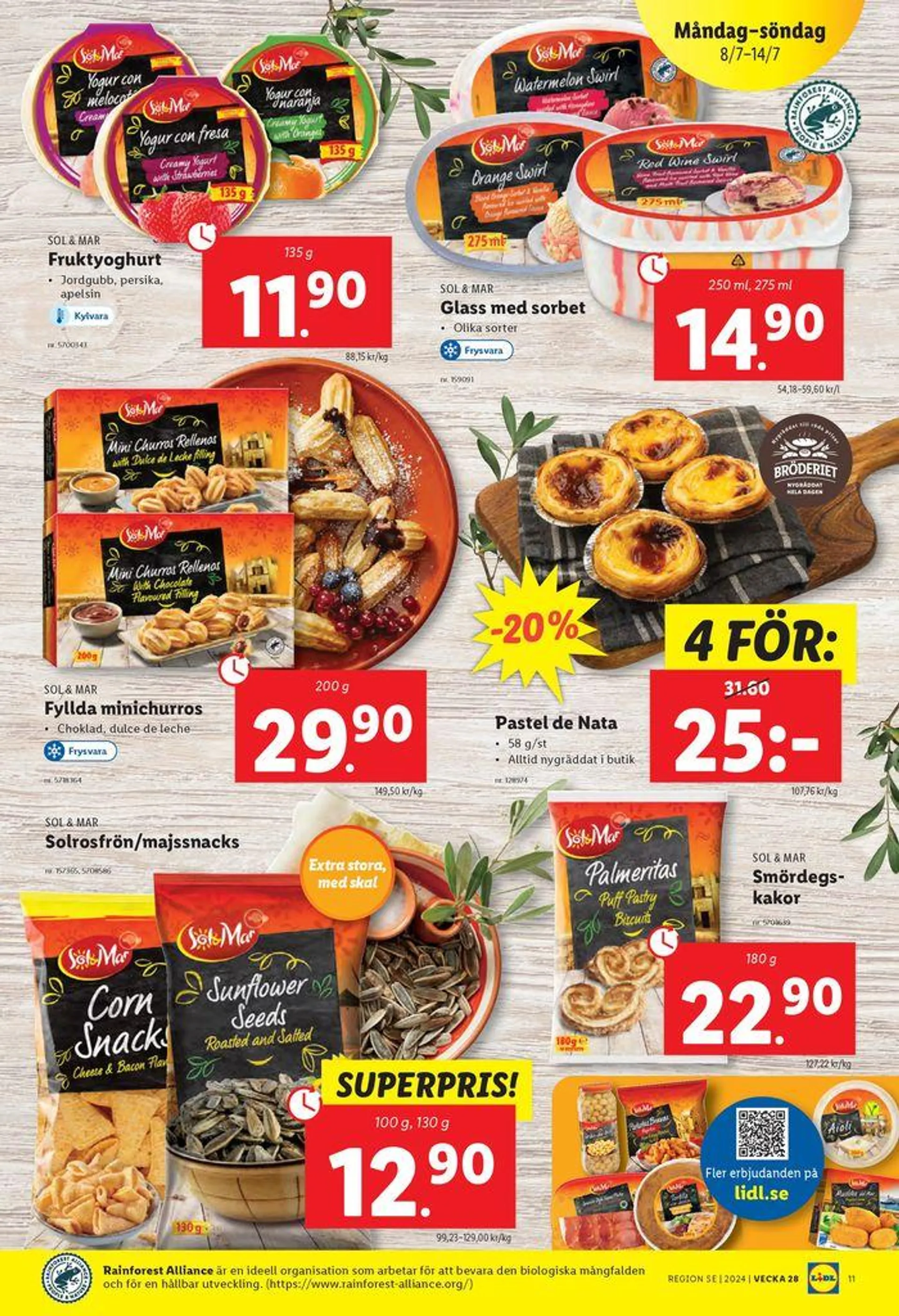 Fantastiskt erbjudande för alla kunder från 8 juli till 9 juni 2024 - Reklamblad sidor 13