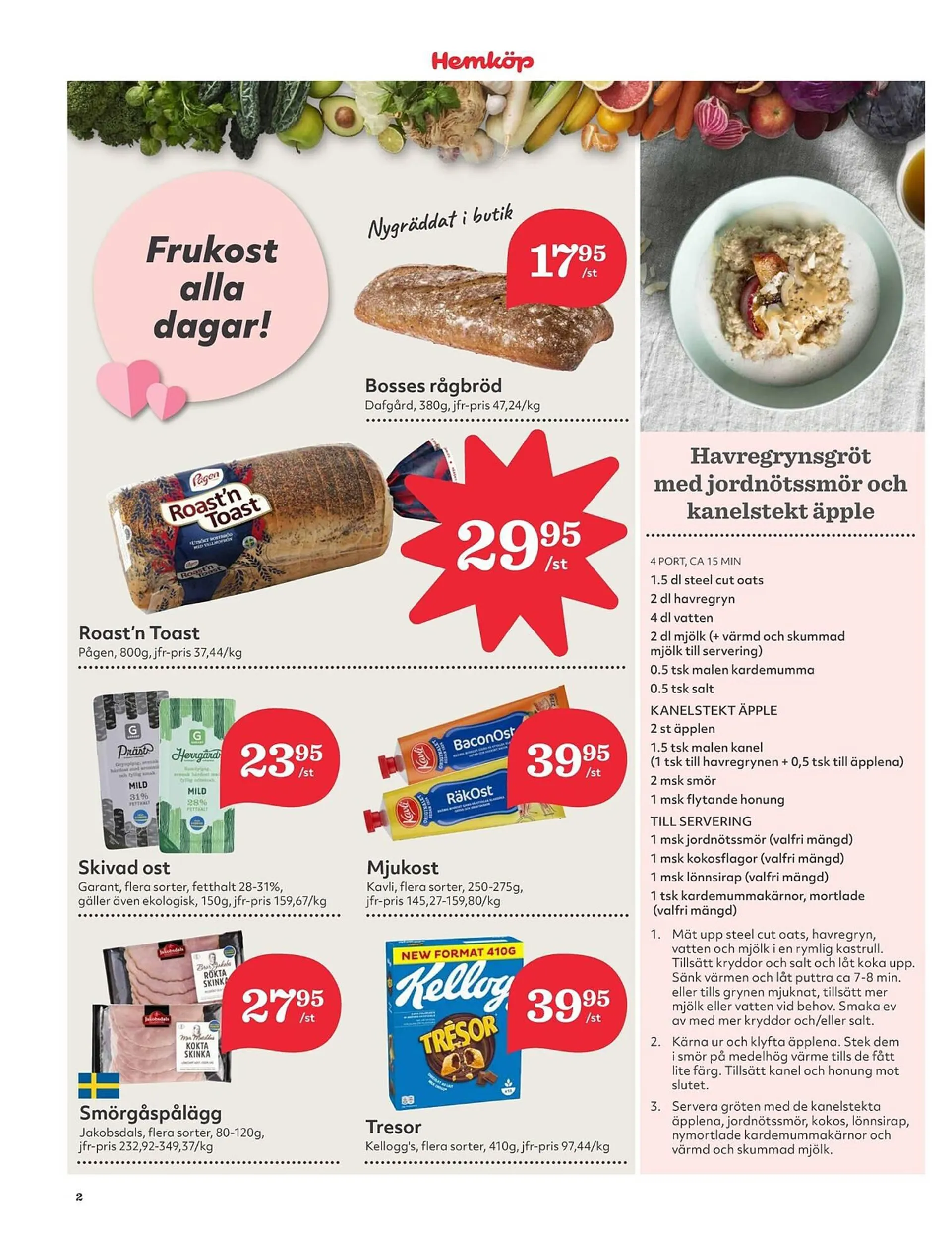 Hemköp reklamblad från 12 februari till 18 februari 2024 - Reklamblad sidor 2