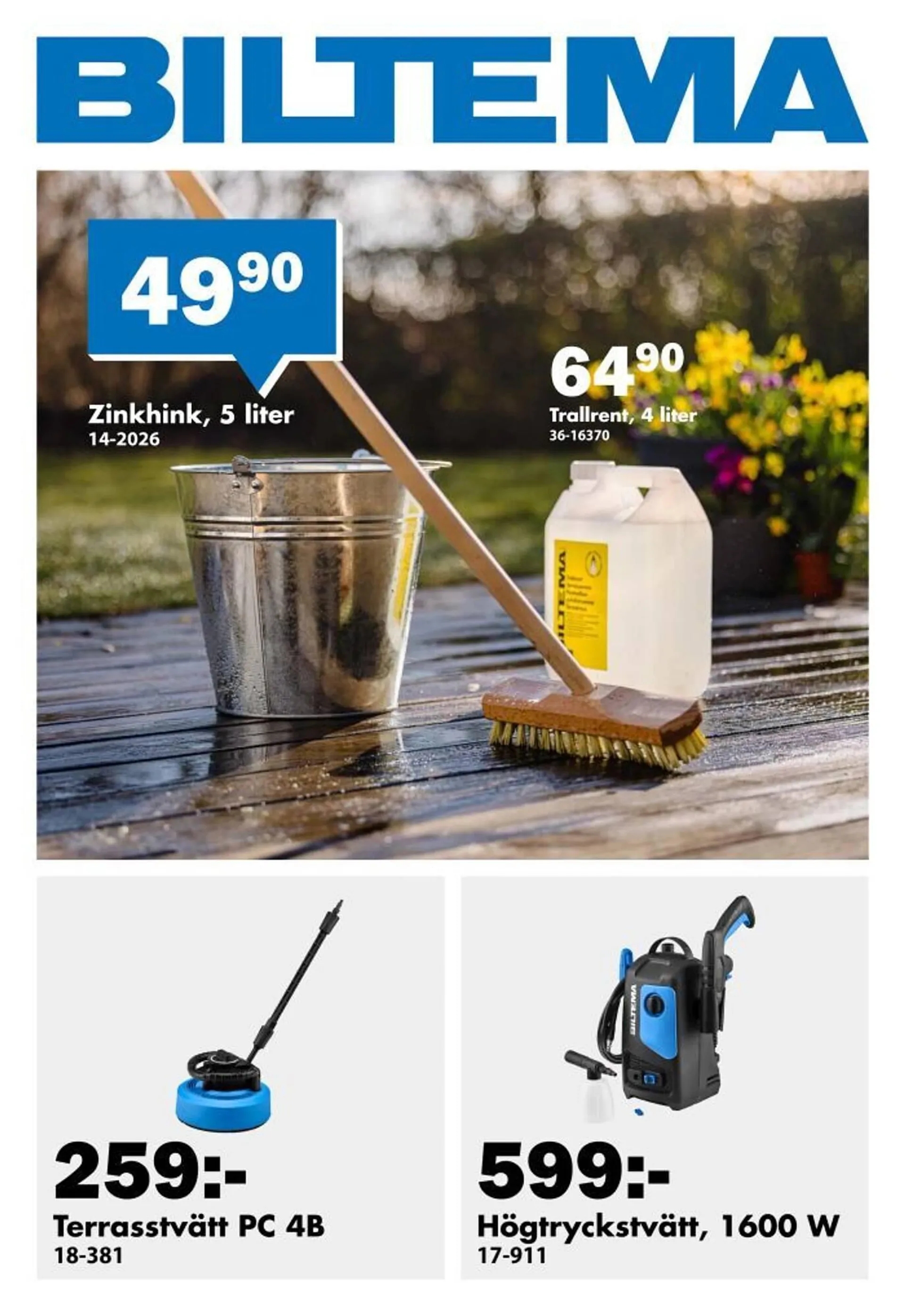 Biltema reklamblad - 1