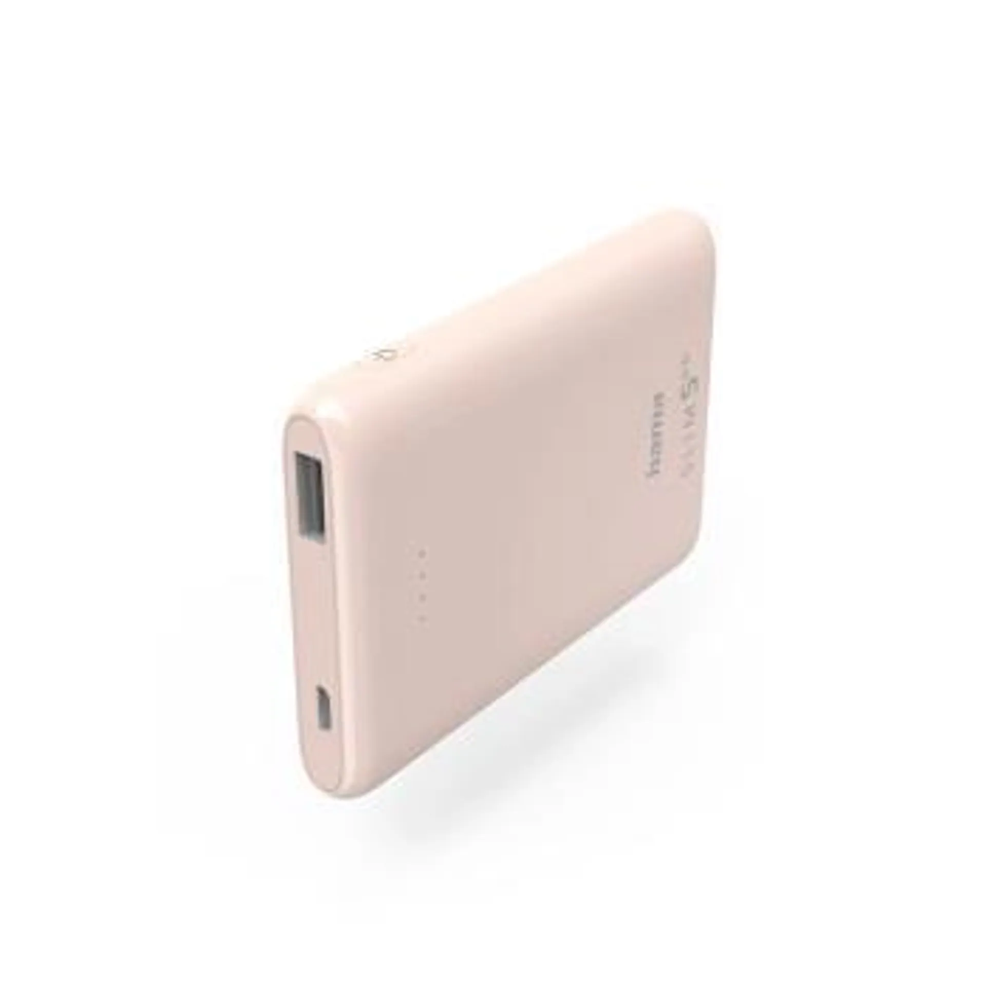 HAMA Powerbank Slim 5000mAh Light Pink