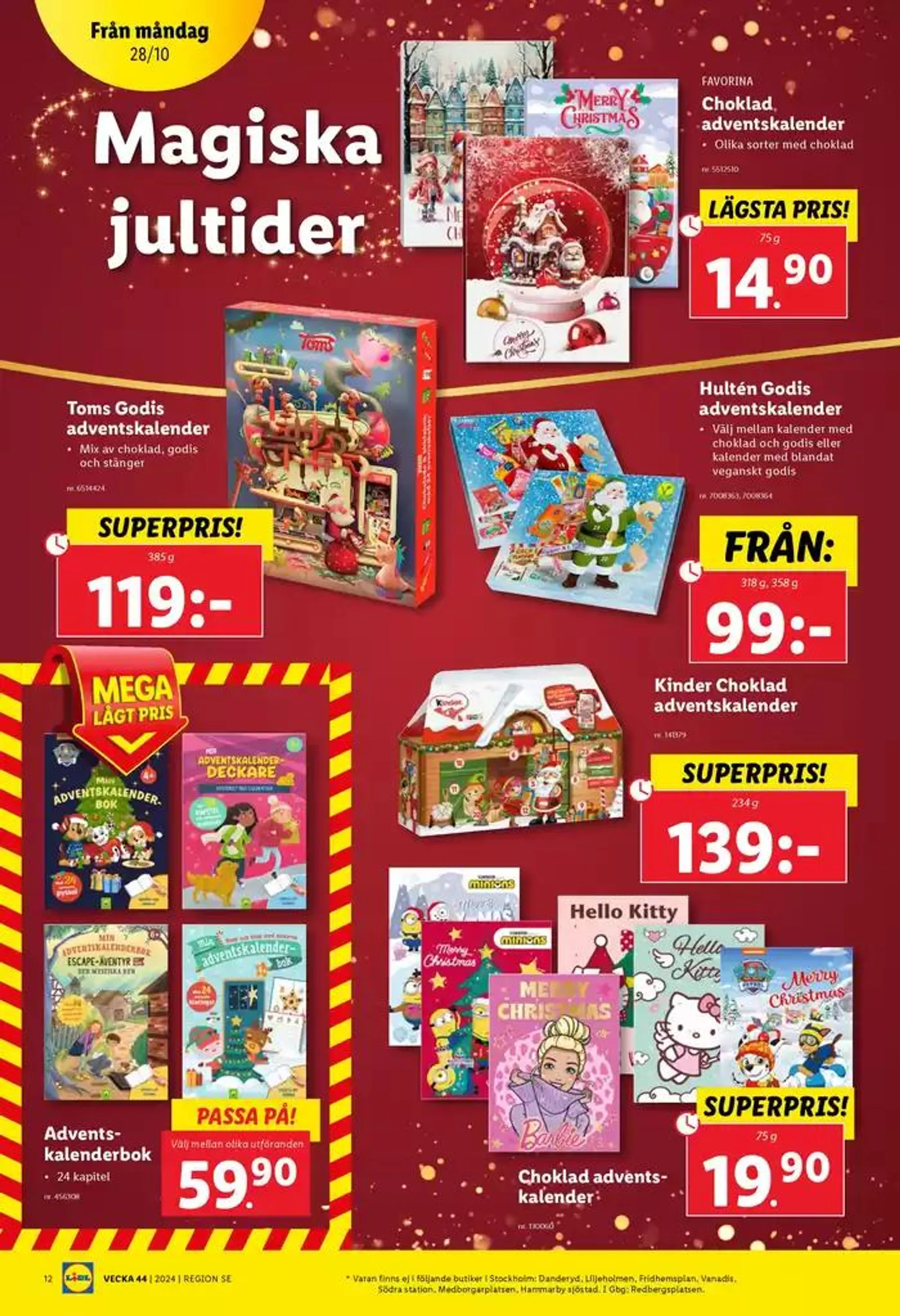 ERBJUDANDEN VECKA 44 från 28 oktober till 3 november 2024 - Reklamblad sidor 16