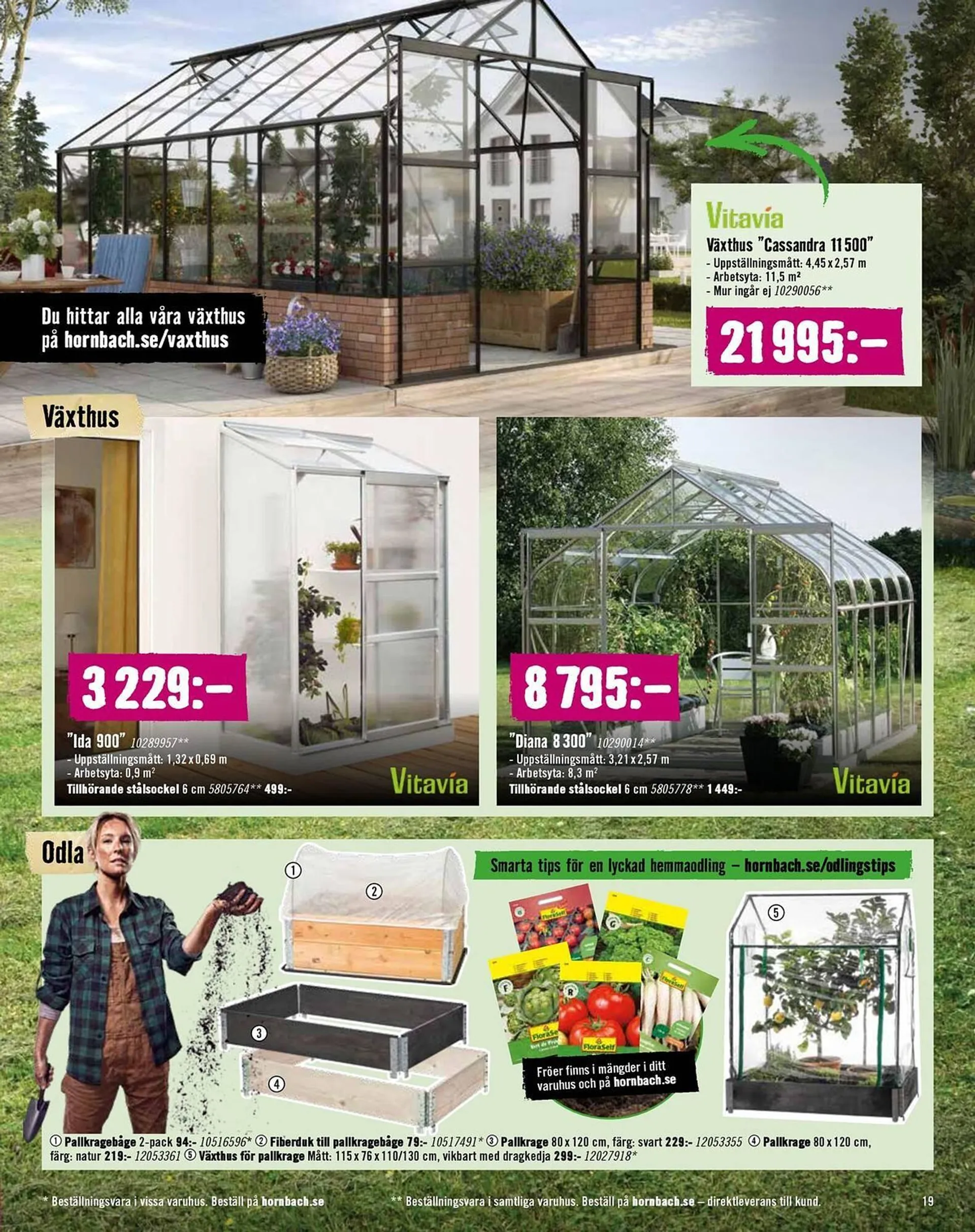 Hornbach reklamblad från 11 mars till 31 mars 2025 - Reklamblad sidor 19