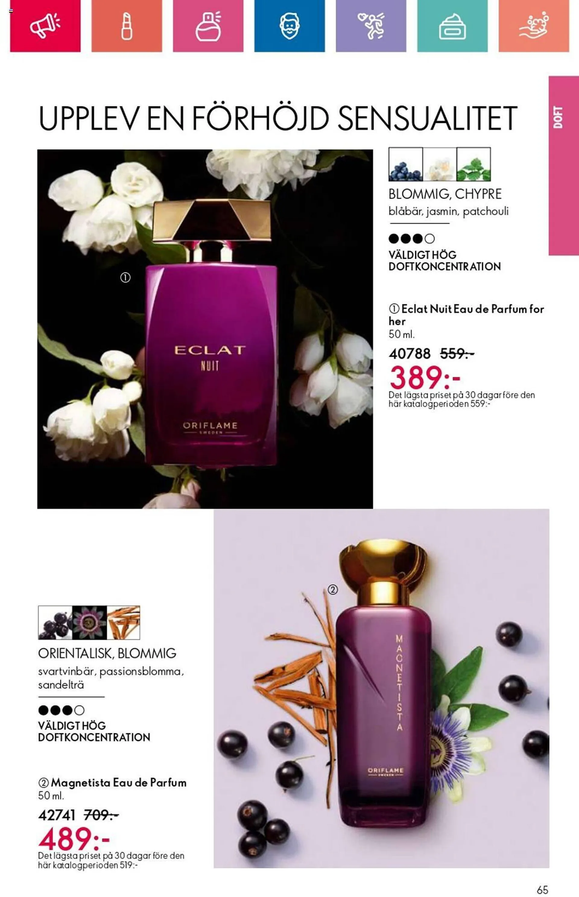 Oriflame reklamblad från 24 oktober till 13 november 2024 - Reklamblad sidor 65