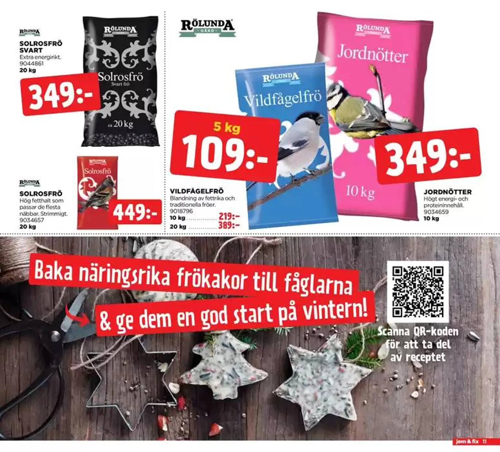 Jem&Fix reklamblad från 20 oktober till 3 november 2024 - Reklamblad sidor 11