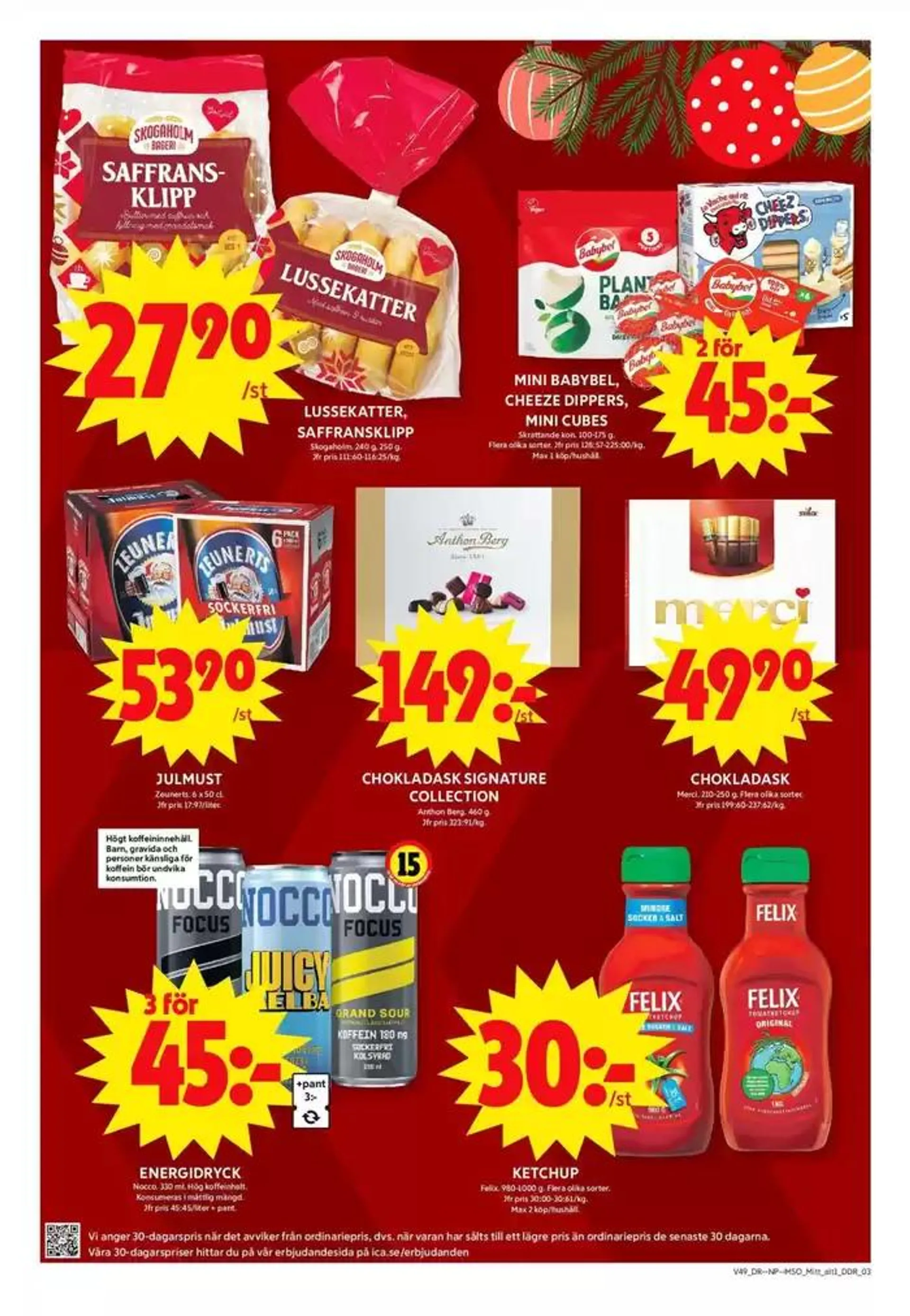 Top-erbjudanden för sparrävar från 1 december till 15 december 2024 - Reklamblad sidor 13