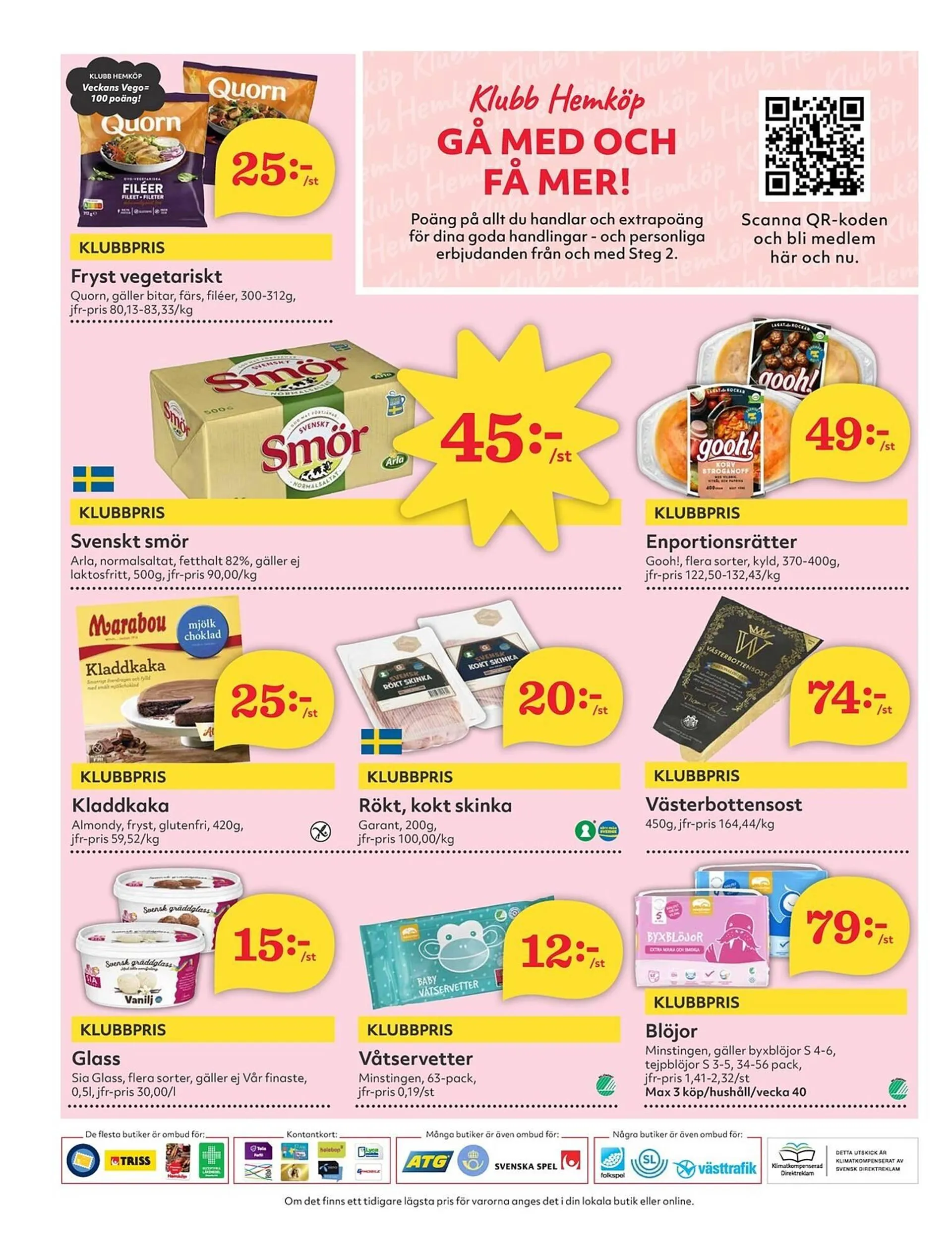 Hemköp reklamblad från 30 september till 6 oktober 2024 - Reklamblad sidor 8