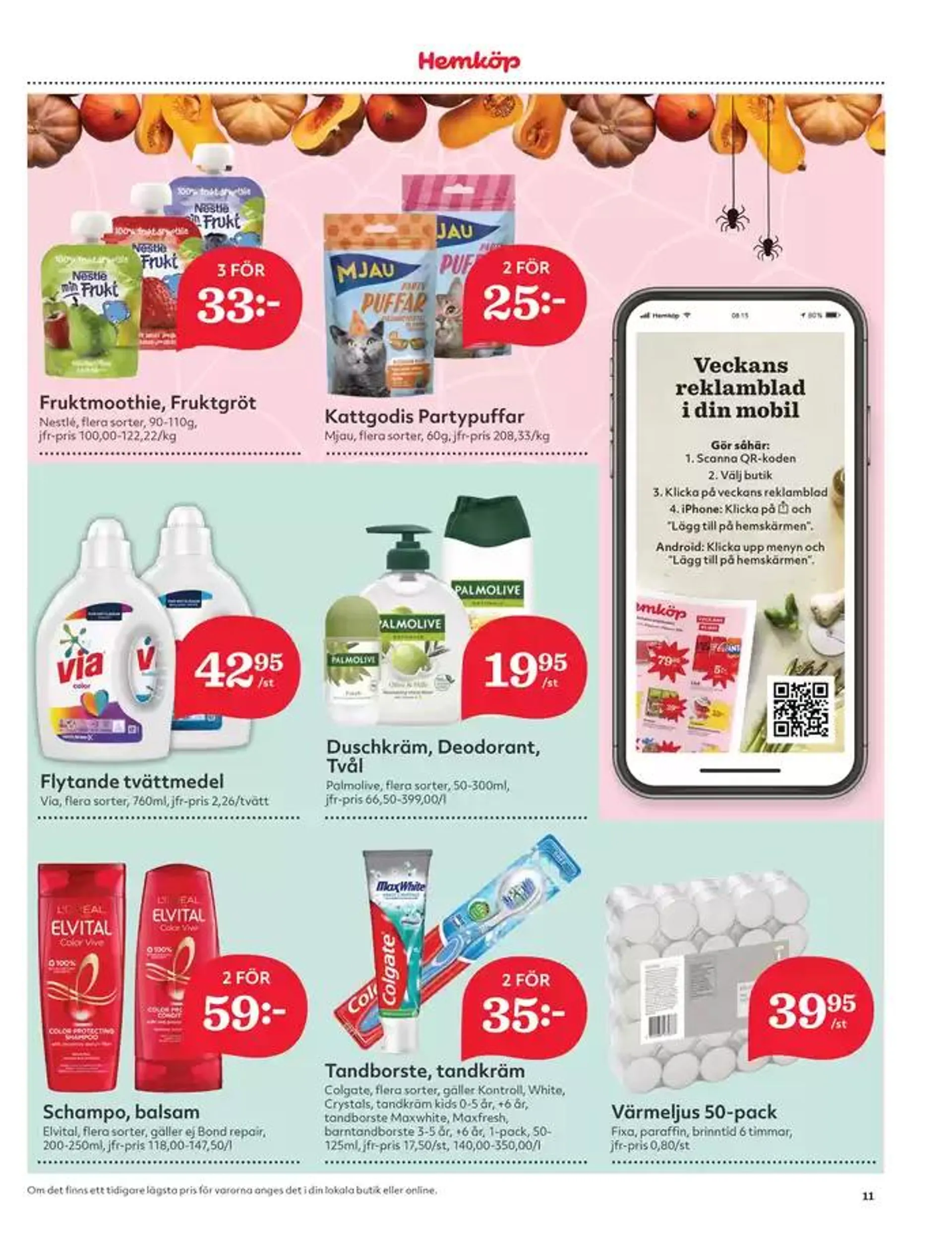 Våra bästa fynd från 28 oktober till 3 november 2024 - Reklamblad sidor 11