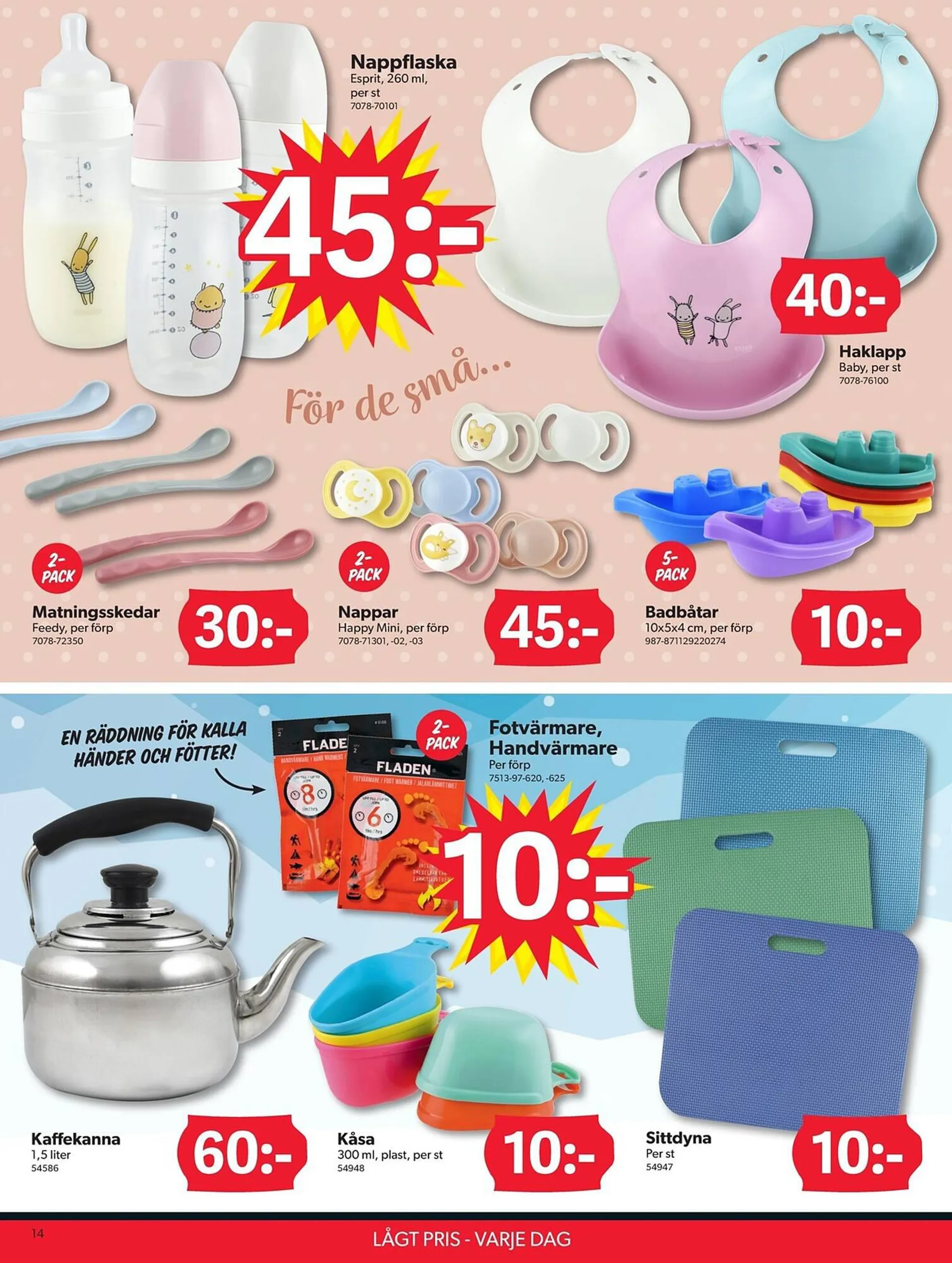 DollarStore reklamblad från 22 januari till 22 februari 2024 - Reklamblad sidor 14