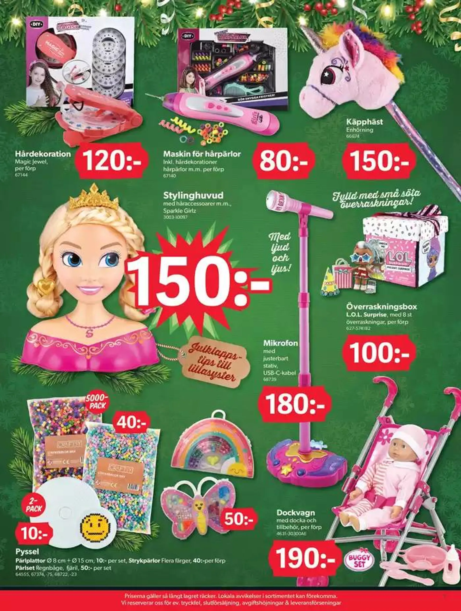 DollarStore Erbjudanden från 17 december till 31 december 2024 - Reklamblad sidor 7