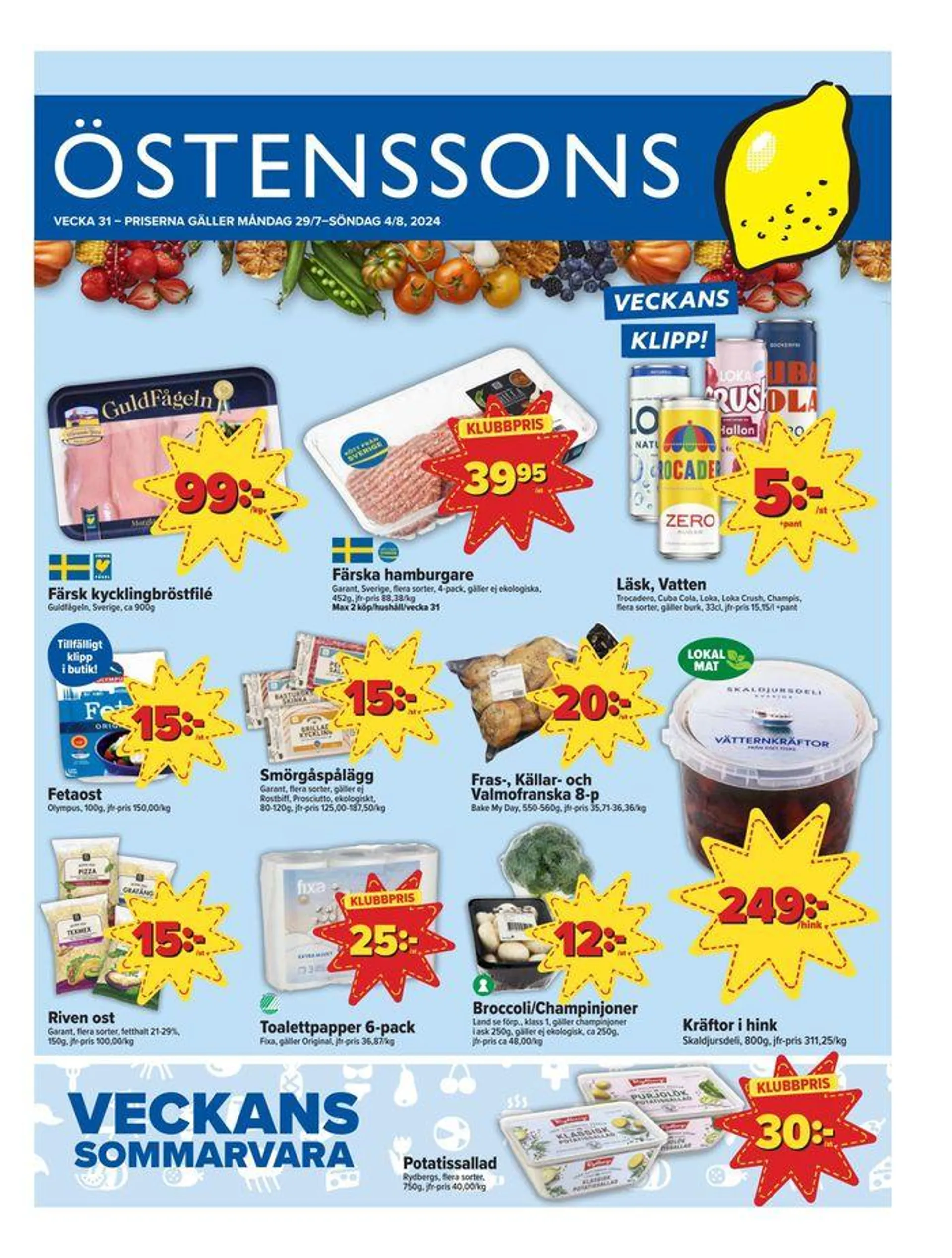 Östenssons reklambad - 1