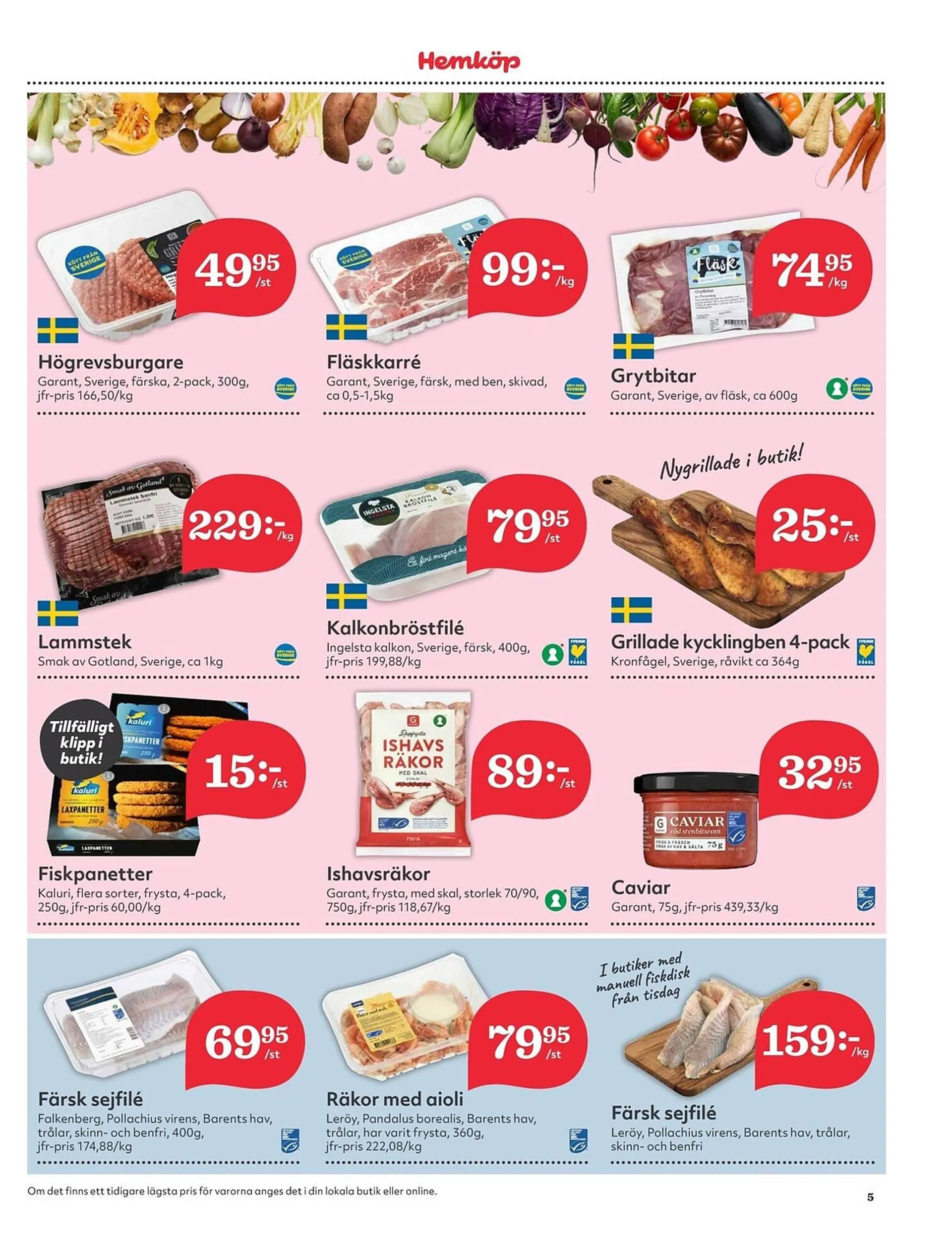 Hemköp reklamblad från 9 september till 15 september 2024 - Reklamblad sidor 5