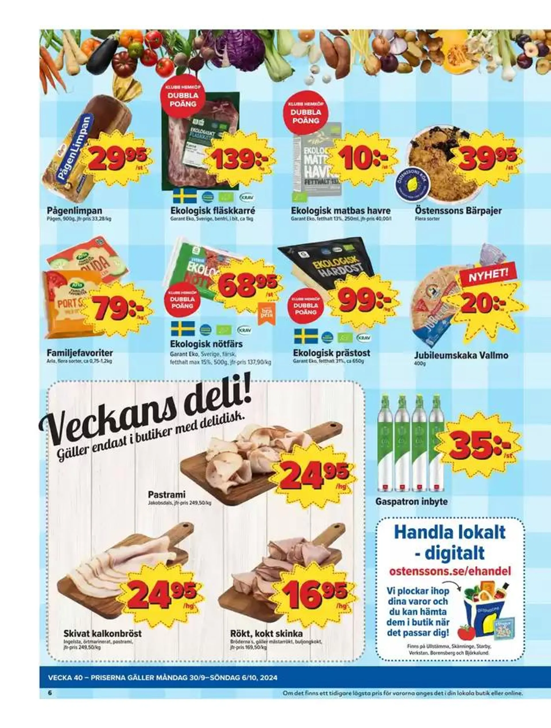 Östenssons reklambad från 29 september till 13 oktober 2024 - Reklamblad sidor 6