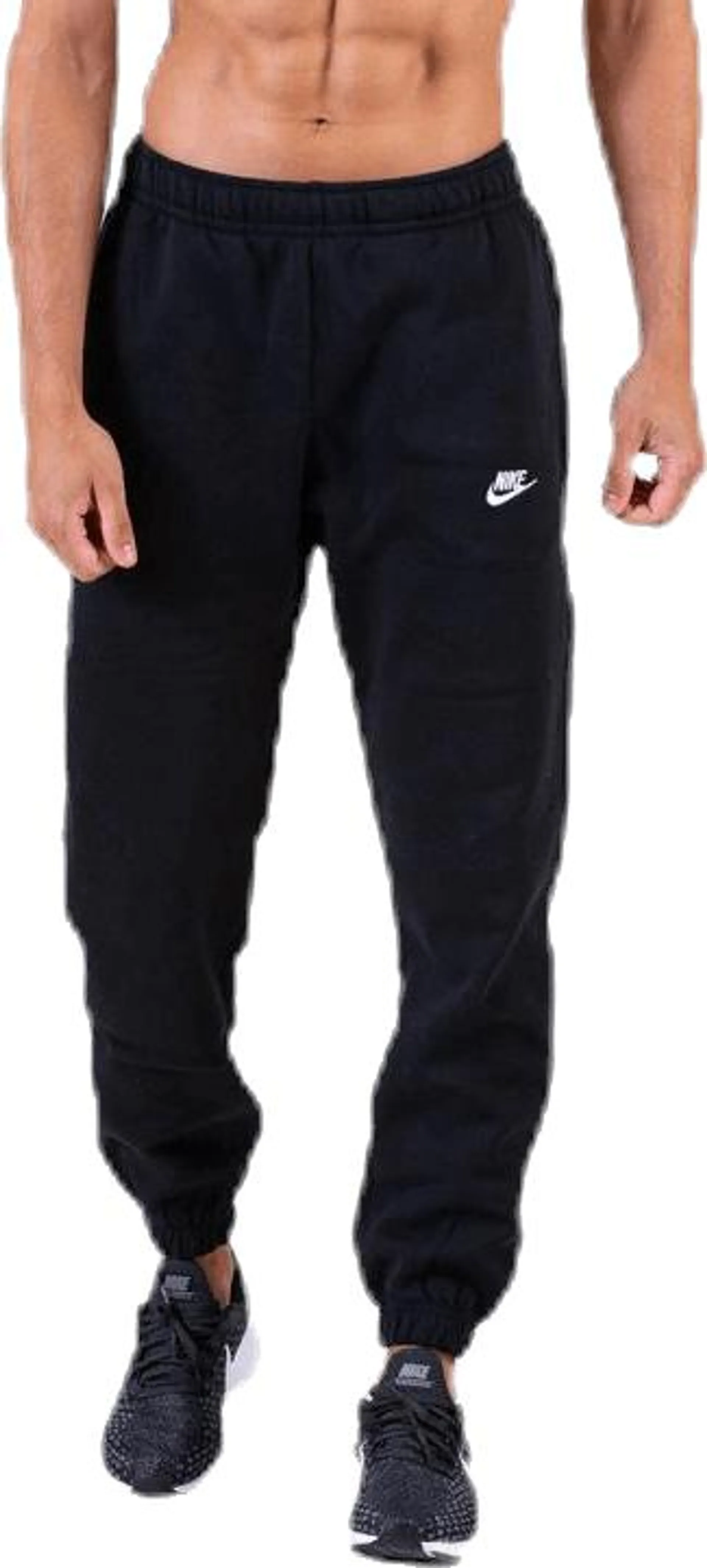 Nike | Sportswear Club Fleece Men's Pants BLACK/BLACK/WHITE