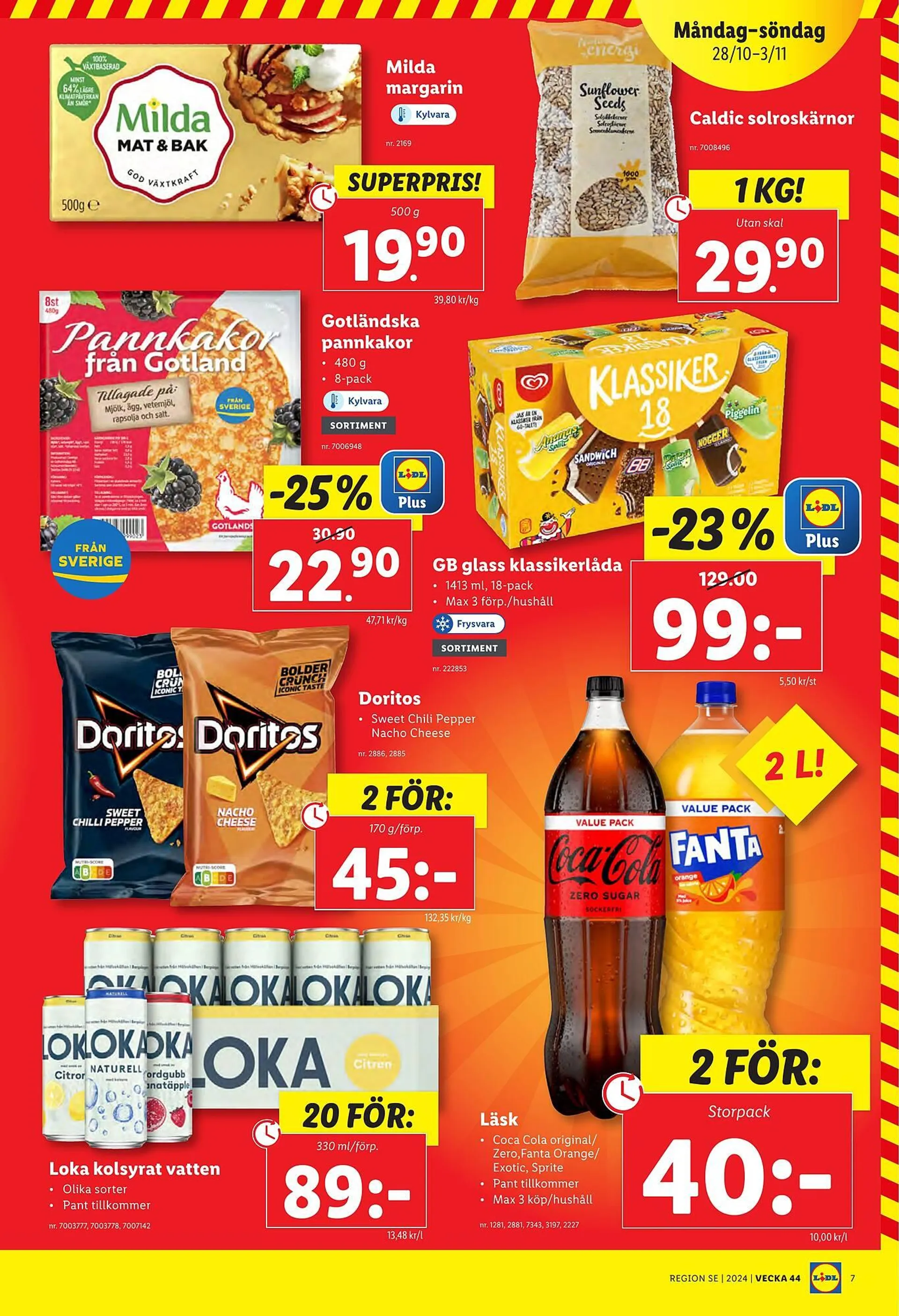 Lidl reklamblad från 28 oktober till 3 november 2024 - Reklamblad sidor 7