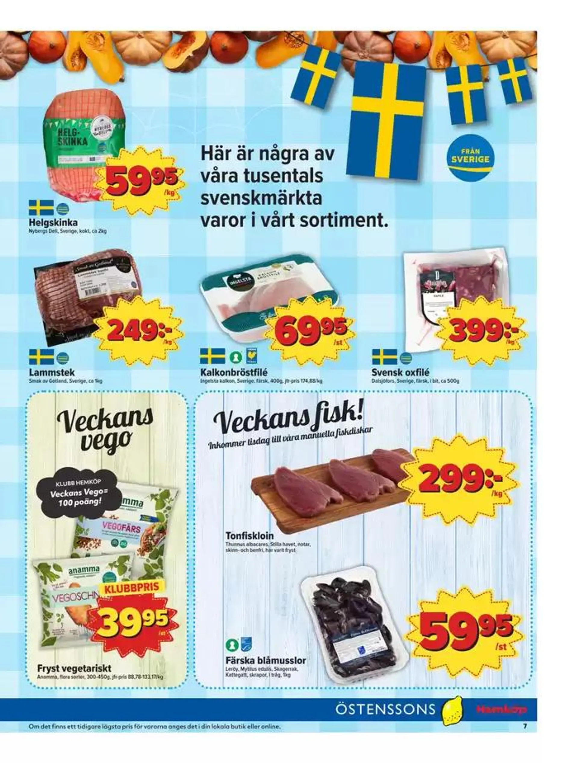 Östenssons reklambad från 27 oktober till 10 november 2024 - Reklamblad sidor 9