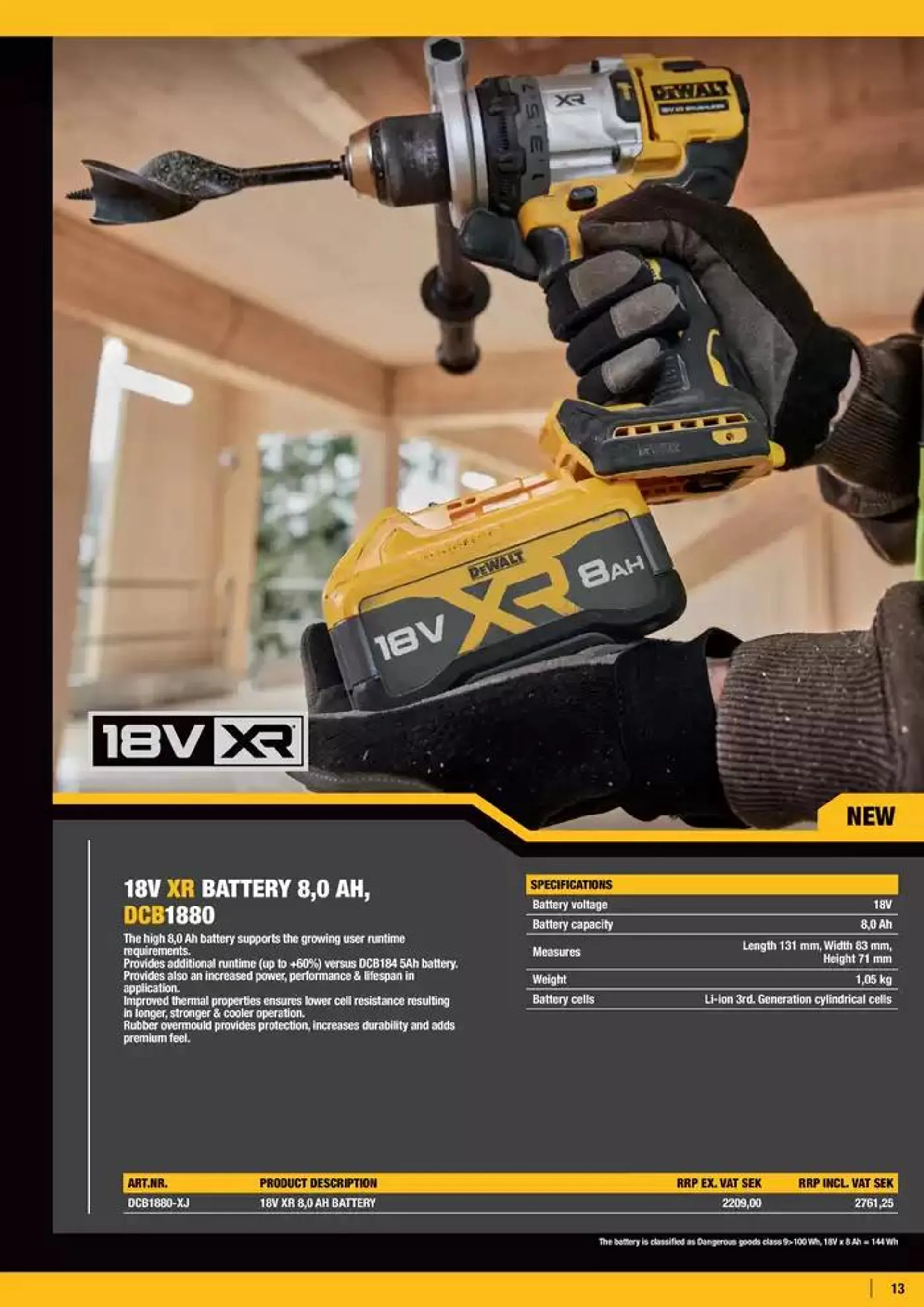 Dewalt reklamblad från 28 september till 12 oktober 2024 - Reklamblad sidor 13