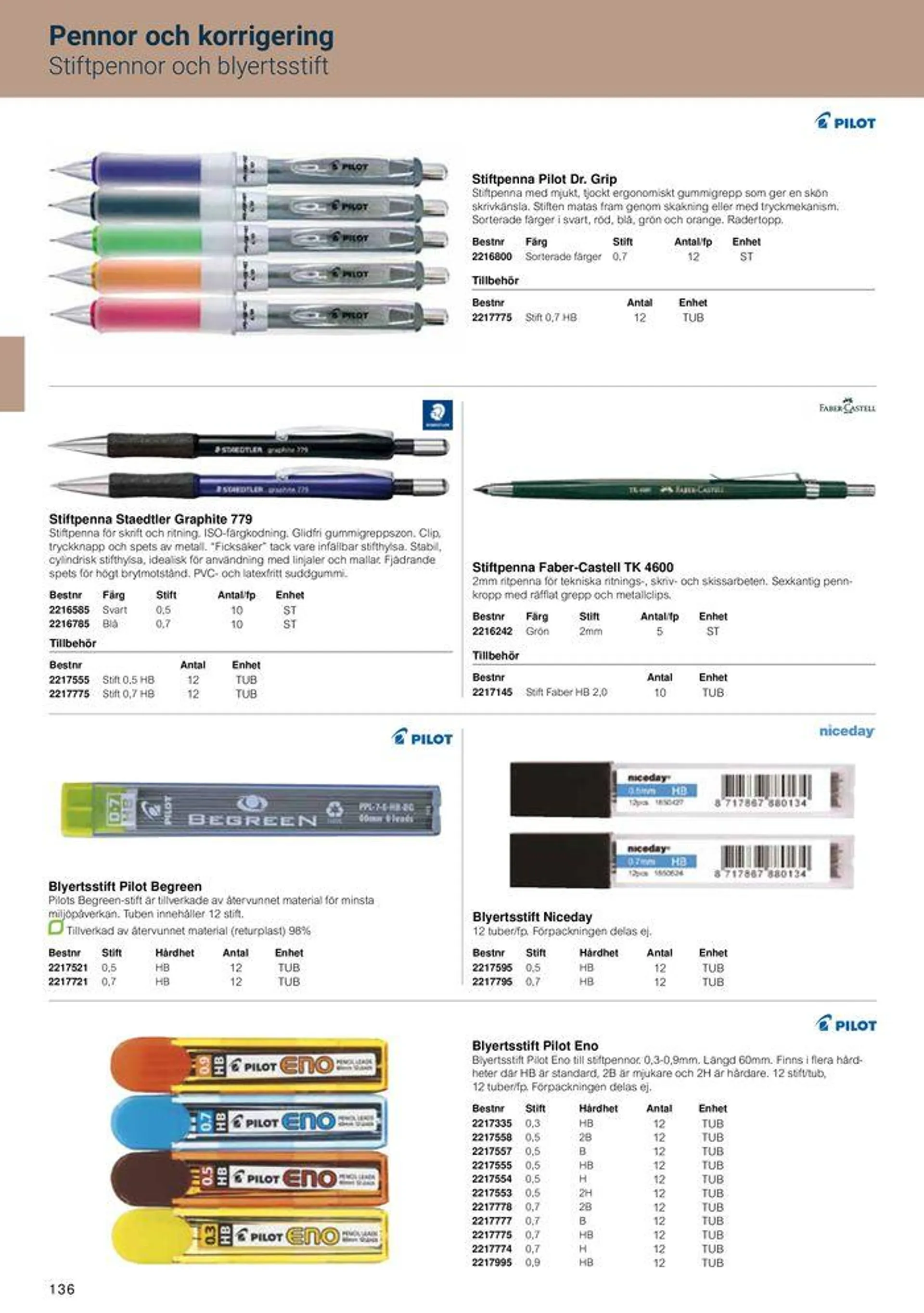 Office Depot - Kontorskatalog 2024 från 6 maj till 31 december 2024 - Reklamblad sidor 138