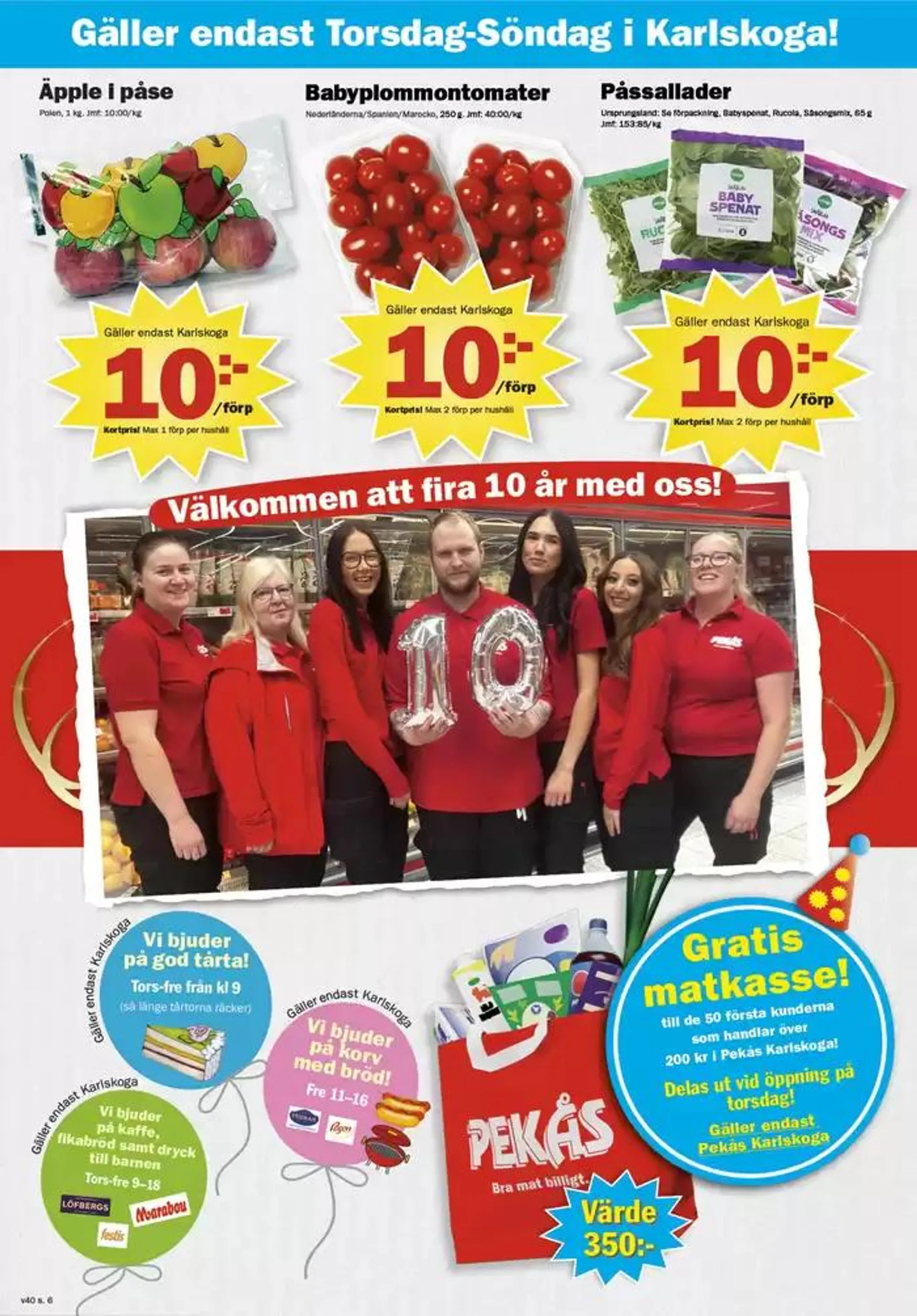 Pekås Veckans kampanjblad från 30 september till 14 oktober 2024 - Reklamblad sidor 8