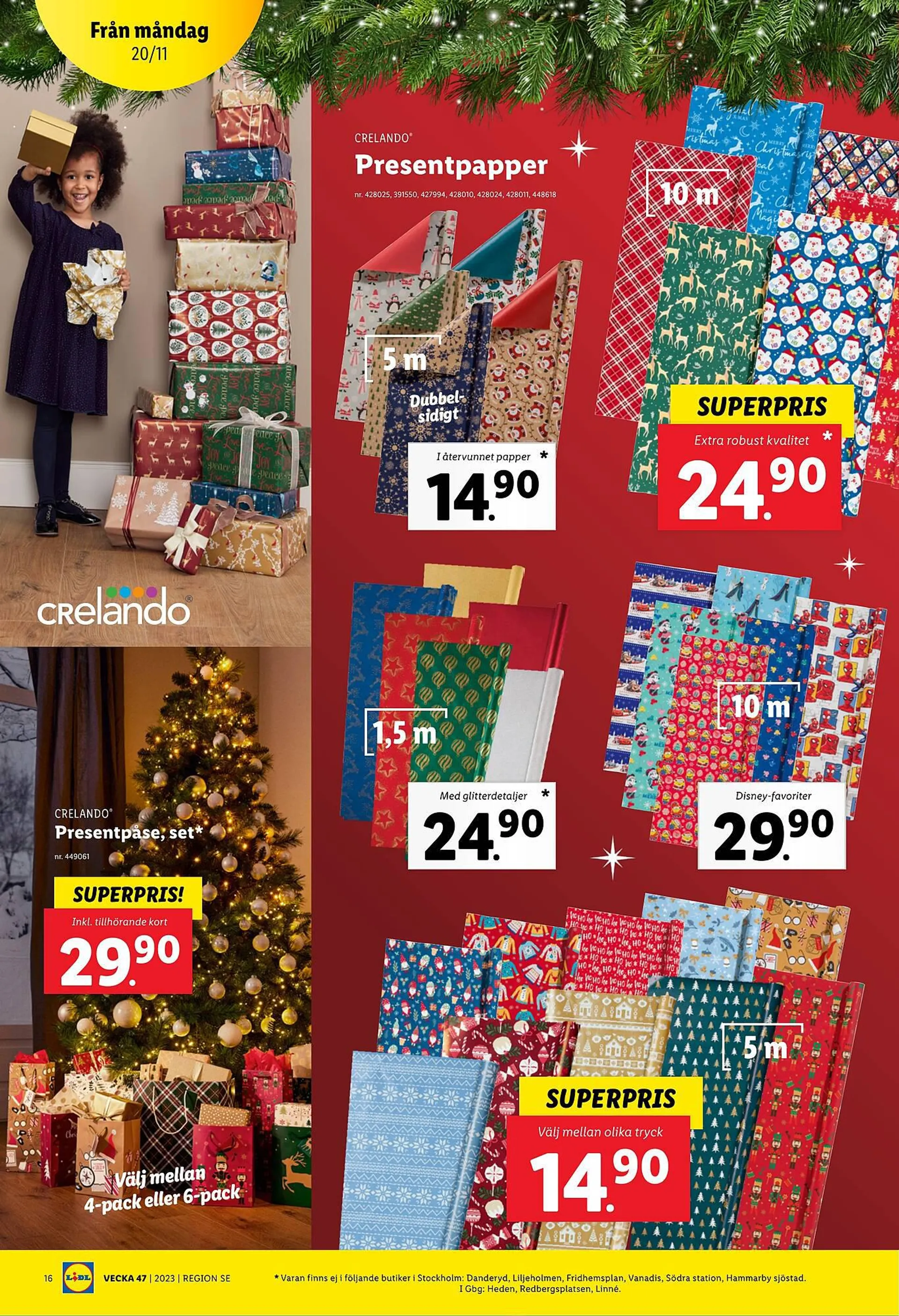 Lidl reklamblad från 20 november till 26 november 2023 - Reklamblad sidor 18