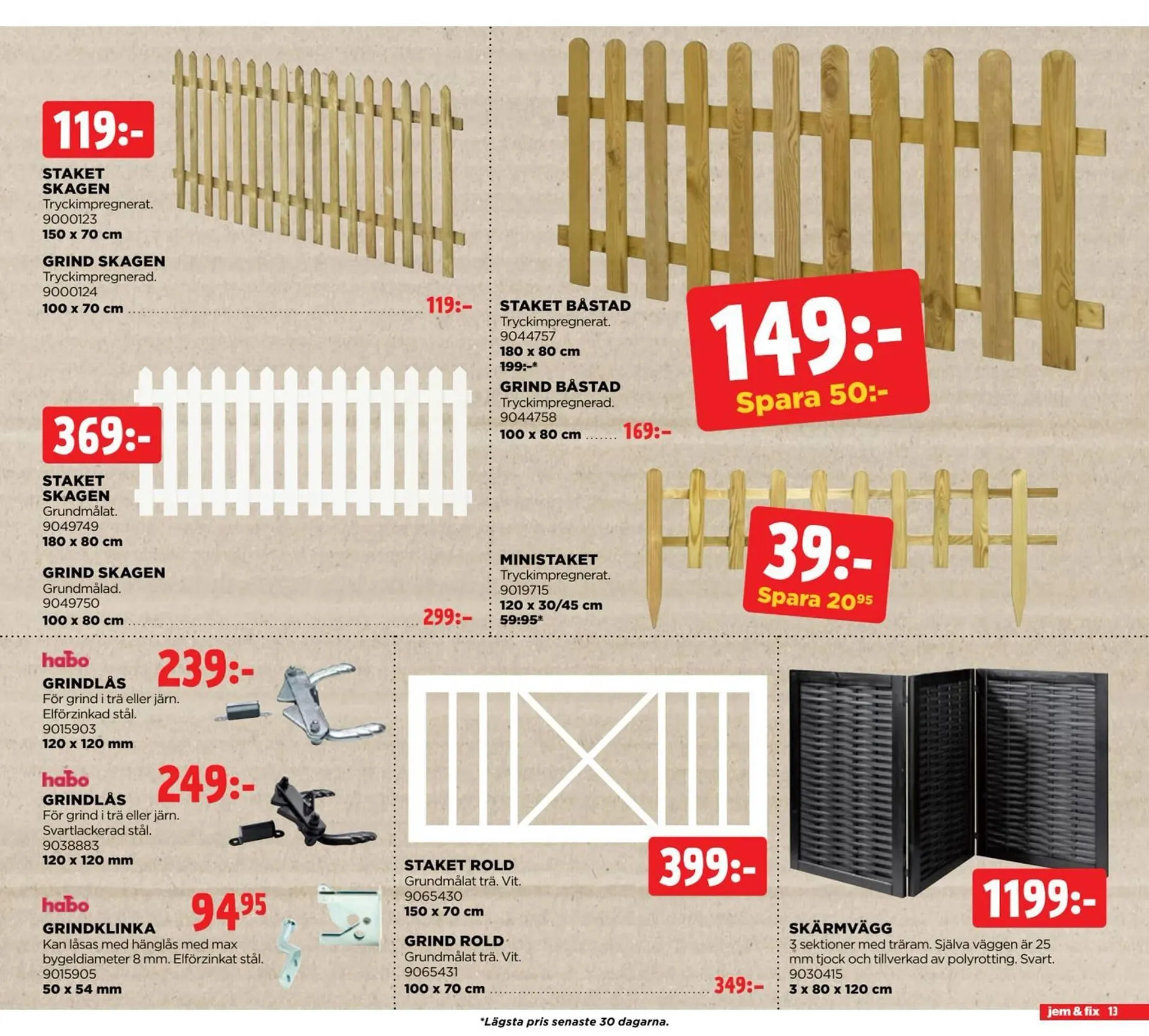 Jem&Fix reklamblad - 13