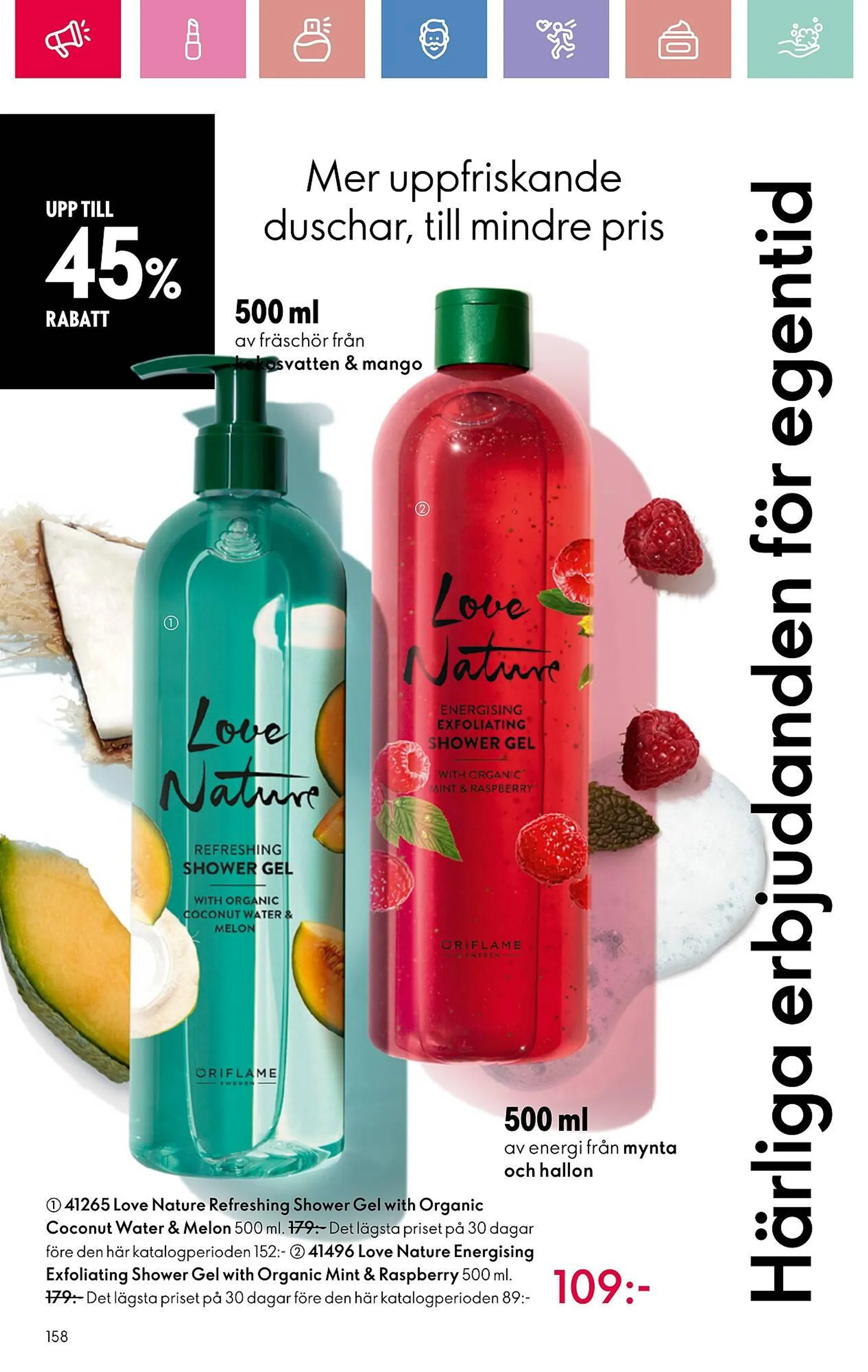 Oriflame reklamblad från 3 januari till 22 januari 2025 - Reklamblad sidor 158