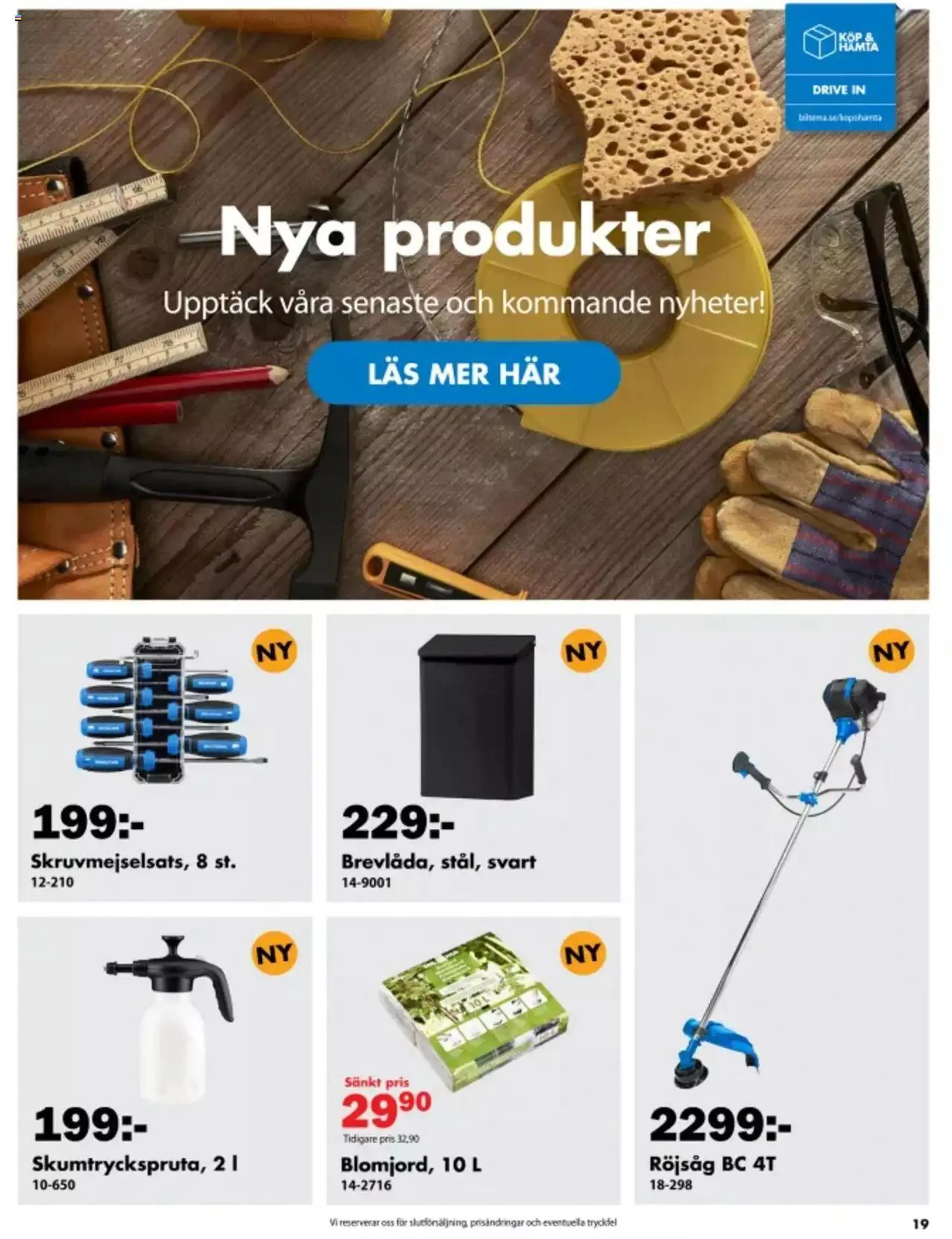 Biltema - erbjudanden från 22 mars till 31 december 2024 - Reklamblad sidor 19