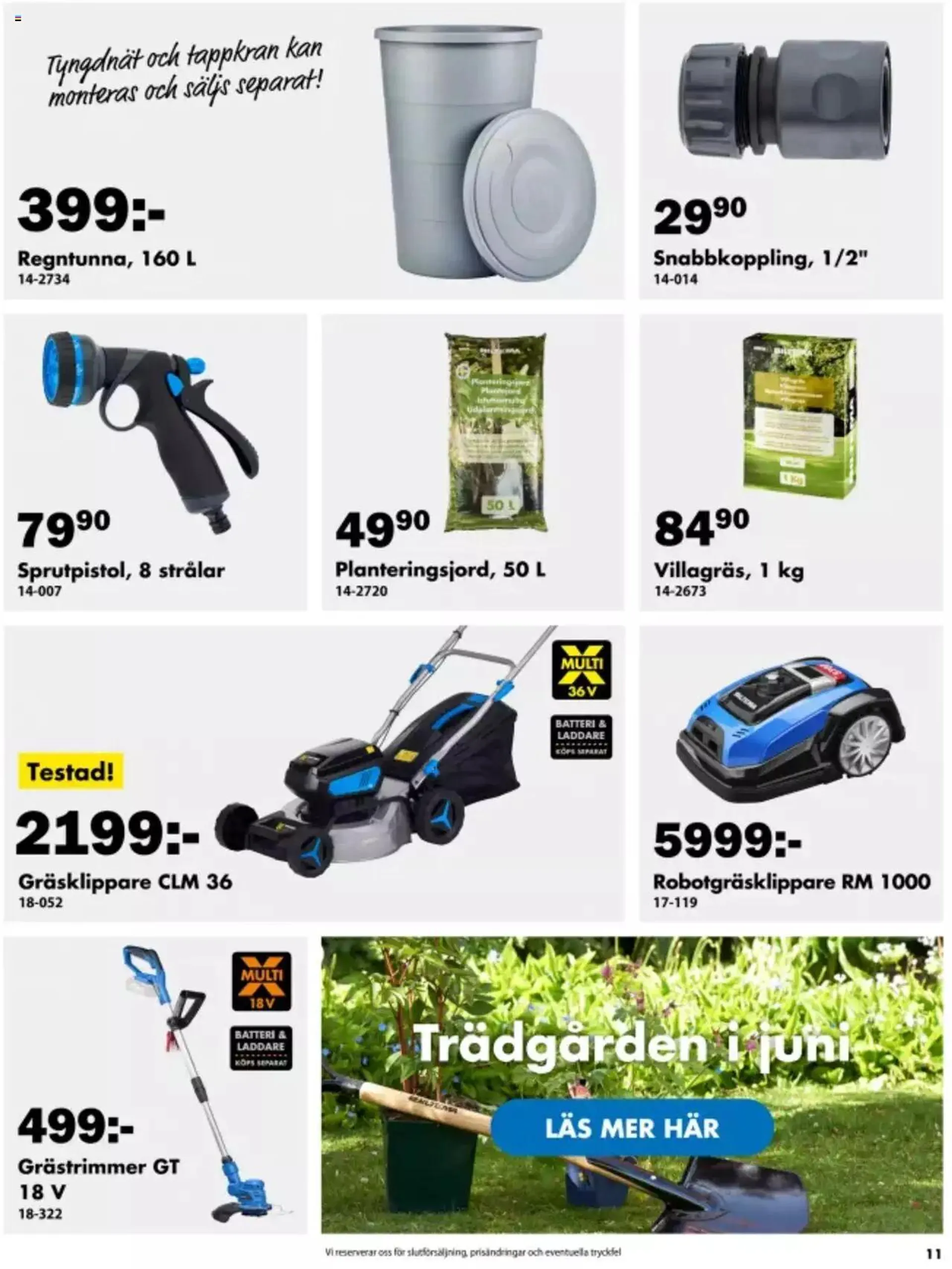 Biltema - erbjudanden från 25 juni till 31 december 2024 - Reklamblad sidor 11