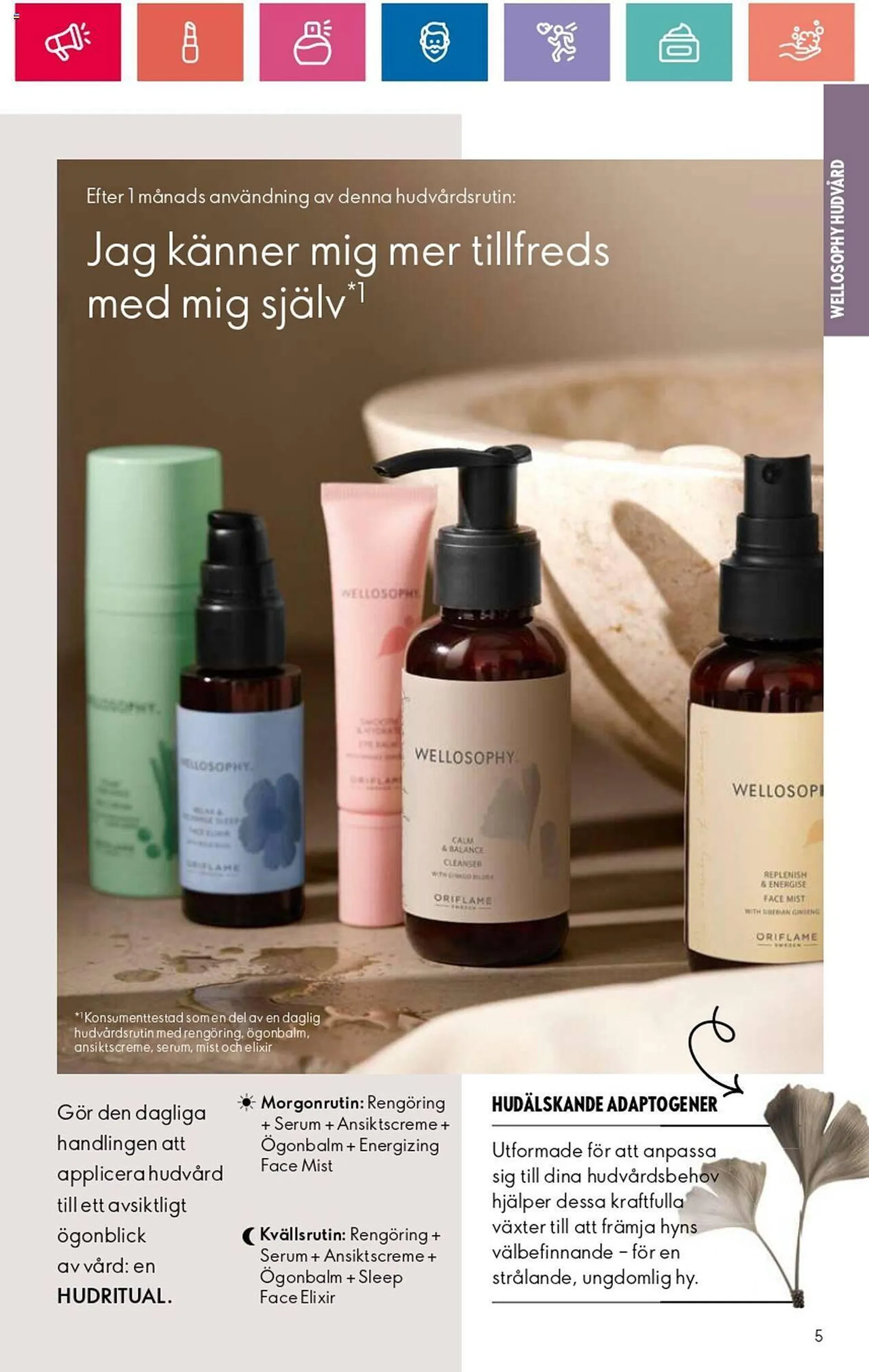 Oriflame reklamblad från 12 september till 2 oktober 2024 - Reklamblad sidor 5