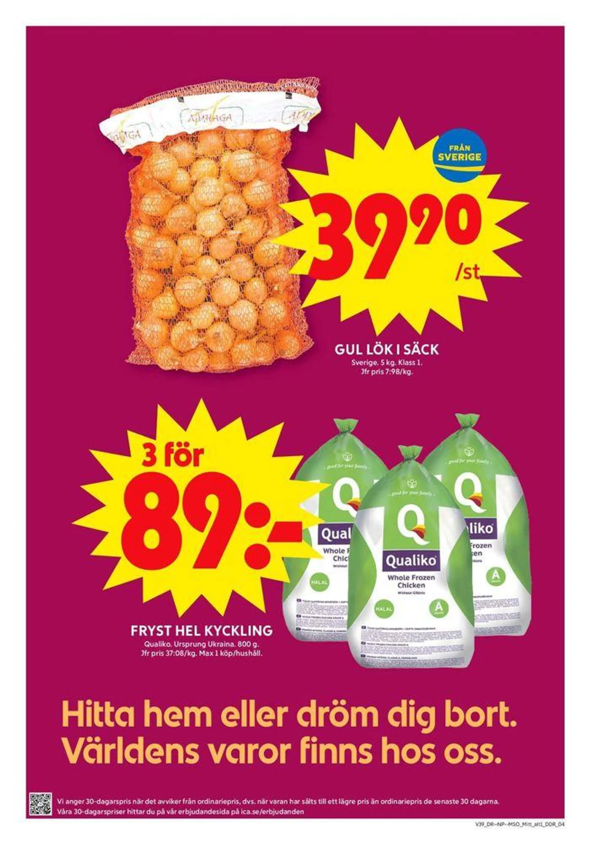 Våra bästa erbjudanden för dig från 22 september till 6 oktober 2024 - Reklamblad sidor 25