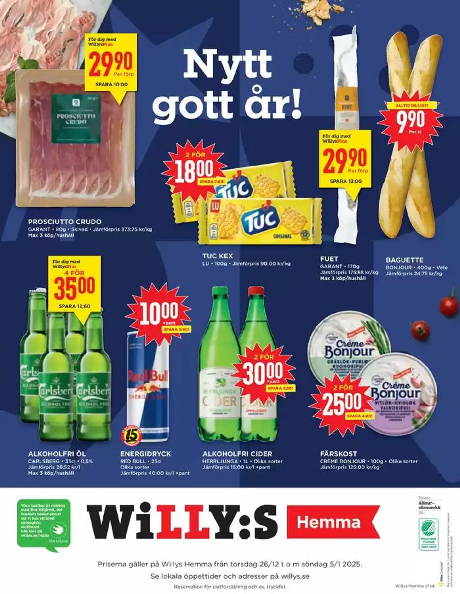 Willys Erbjudanden från 16 december till 22 december 2024 - Reklamblad sidor 8