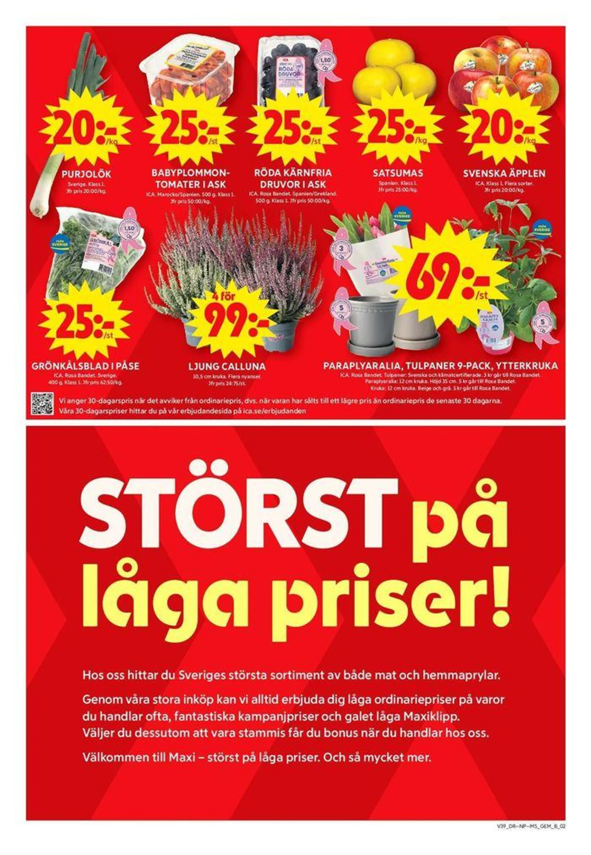 Våra bästa erbjudanden för dig från 22 september till 6 oktober 2024 - Reklamblad sidor 22