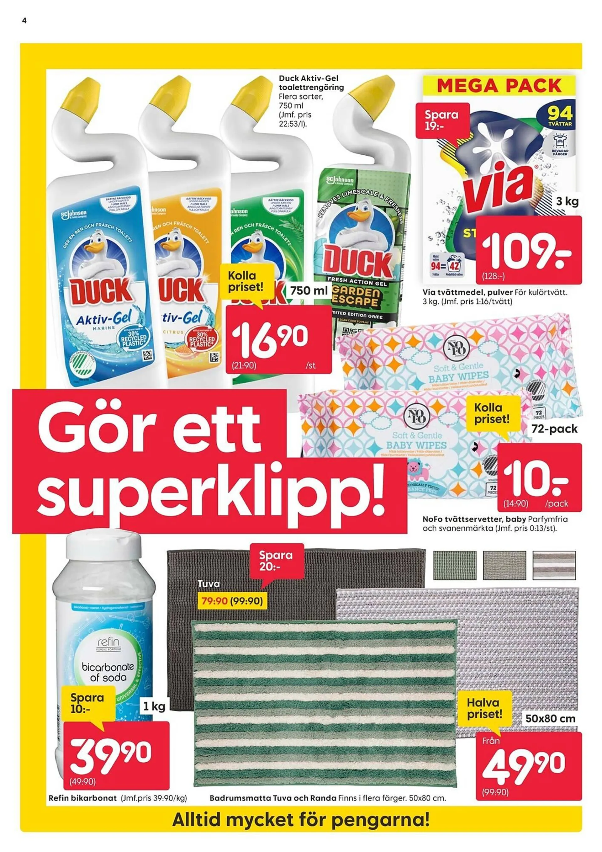 Rusta reklamblad från 7 oktober till 13 oktober 2024 - Reklamblad sidor 4