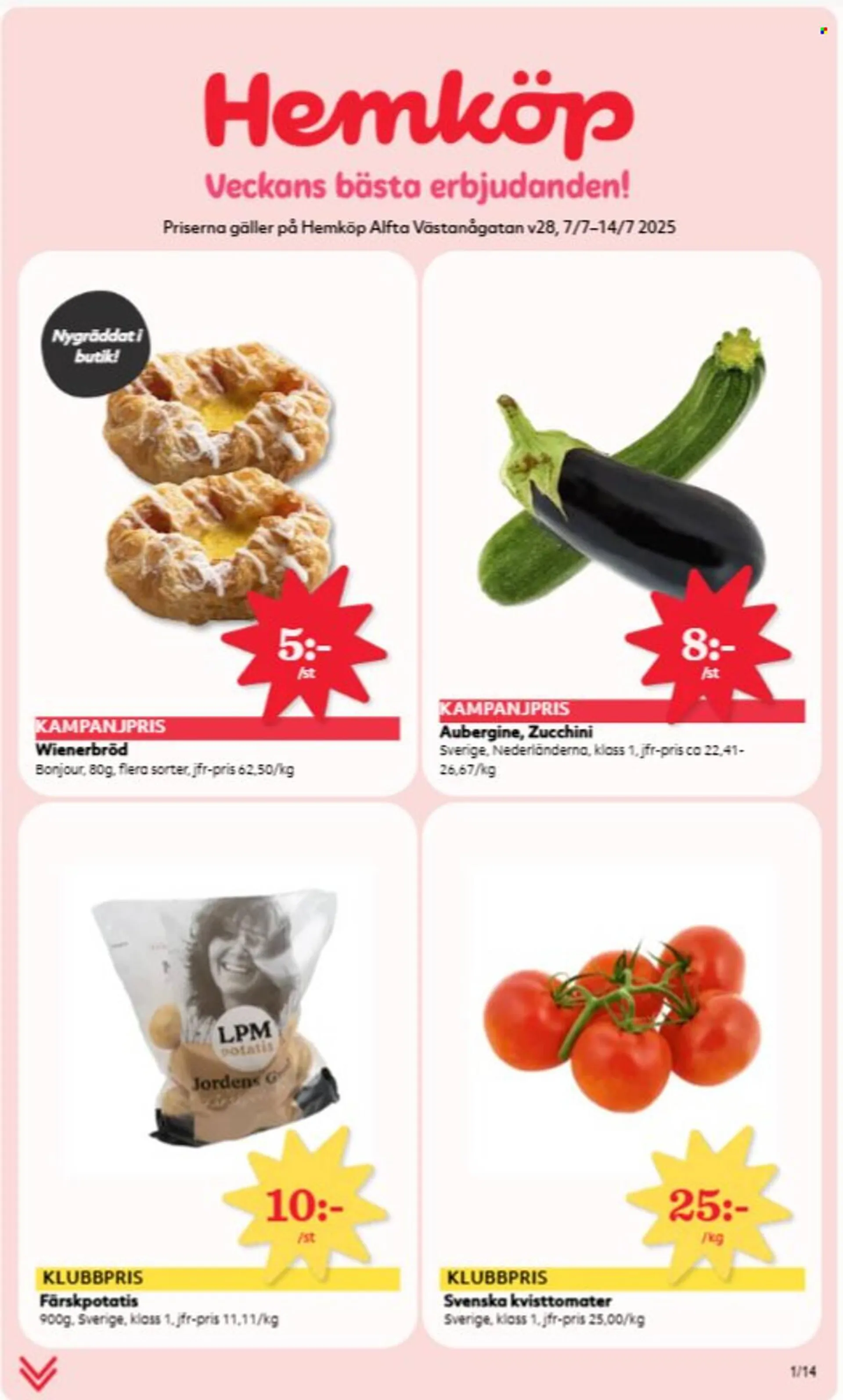 Hemköp reklamblad - 1