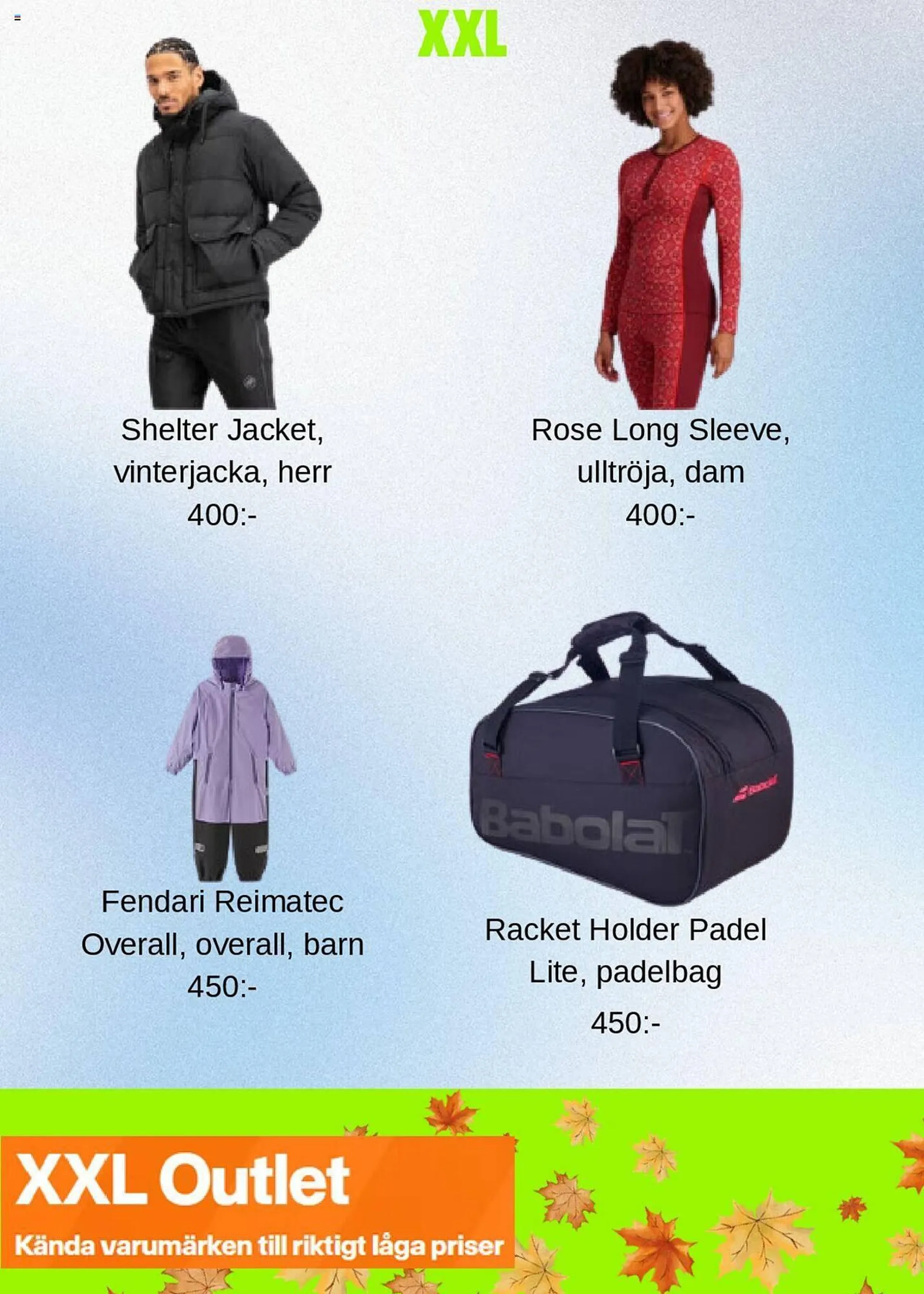 XXL reklamblad från 21 oktober till 10 november 2024 - Reklamblad sidor 4