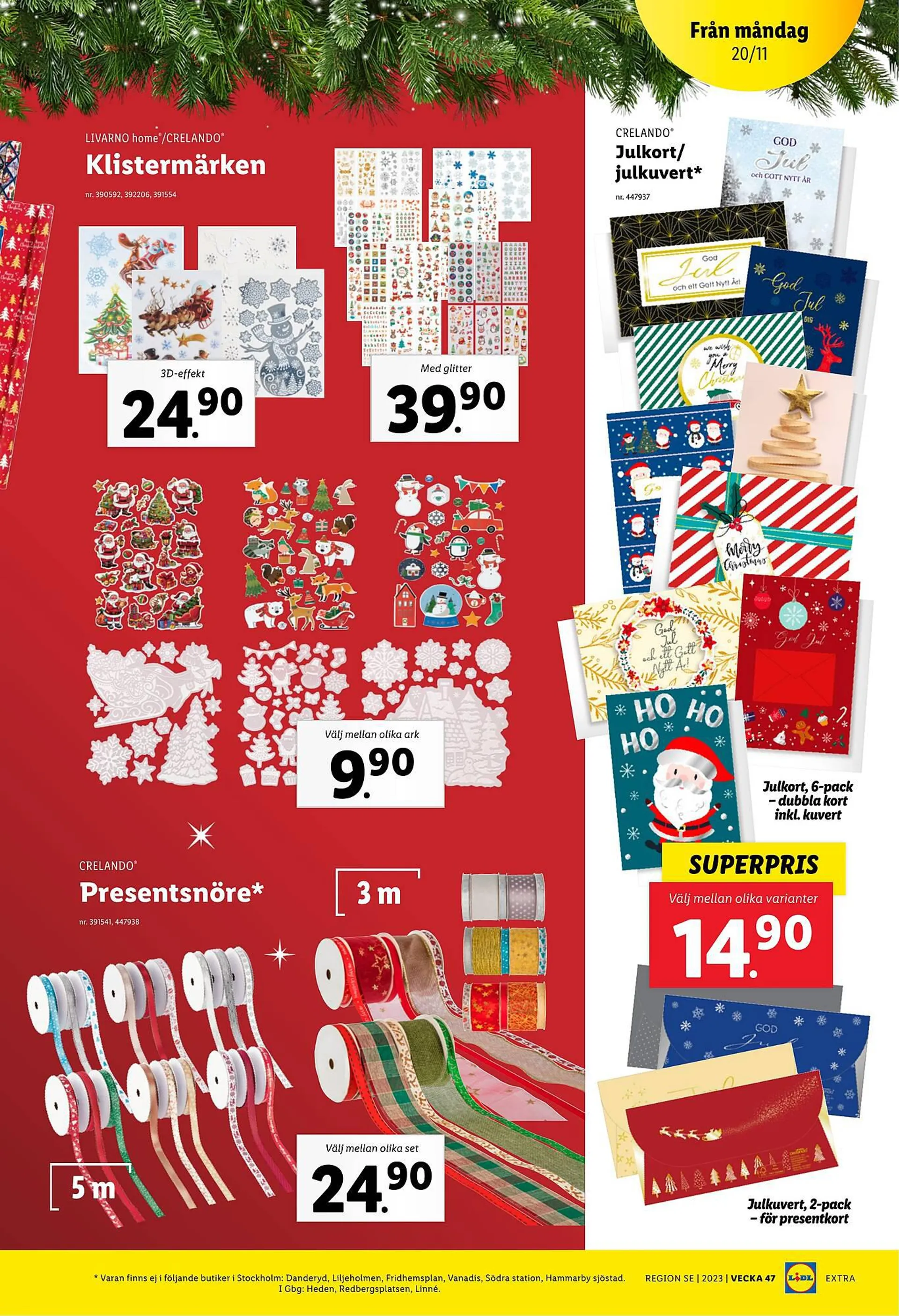 Lidl reklamblad från 20 november till 26 november 2023 - Reklamblad sidor 19